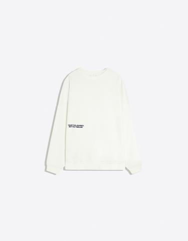 Print round neck sweatshirt — Oats 5