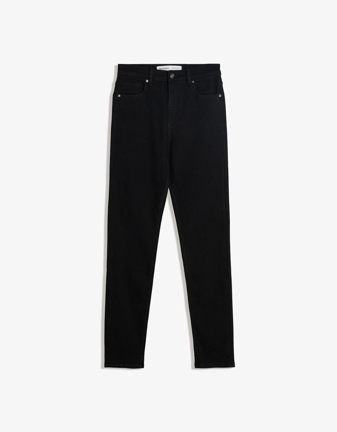Super high-waist soft skinny jeans