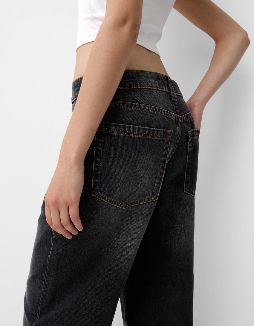 Baggy jean-Siyah