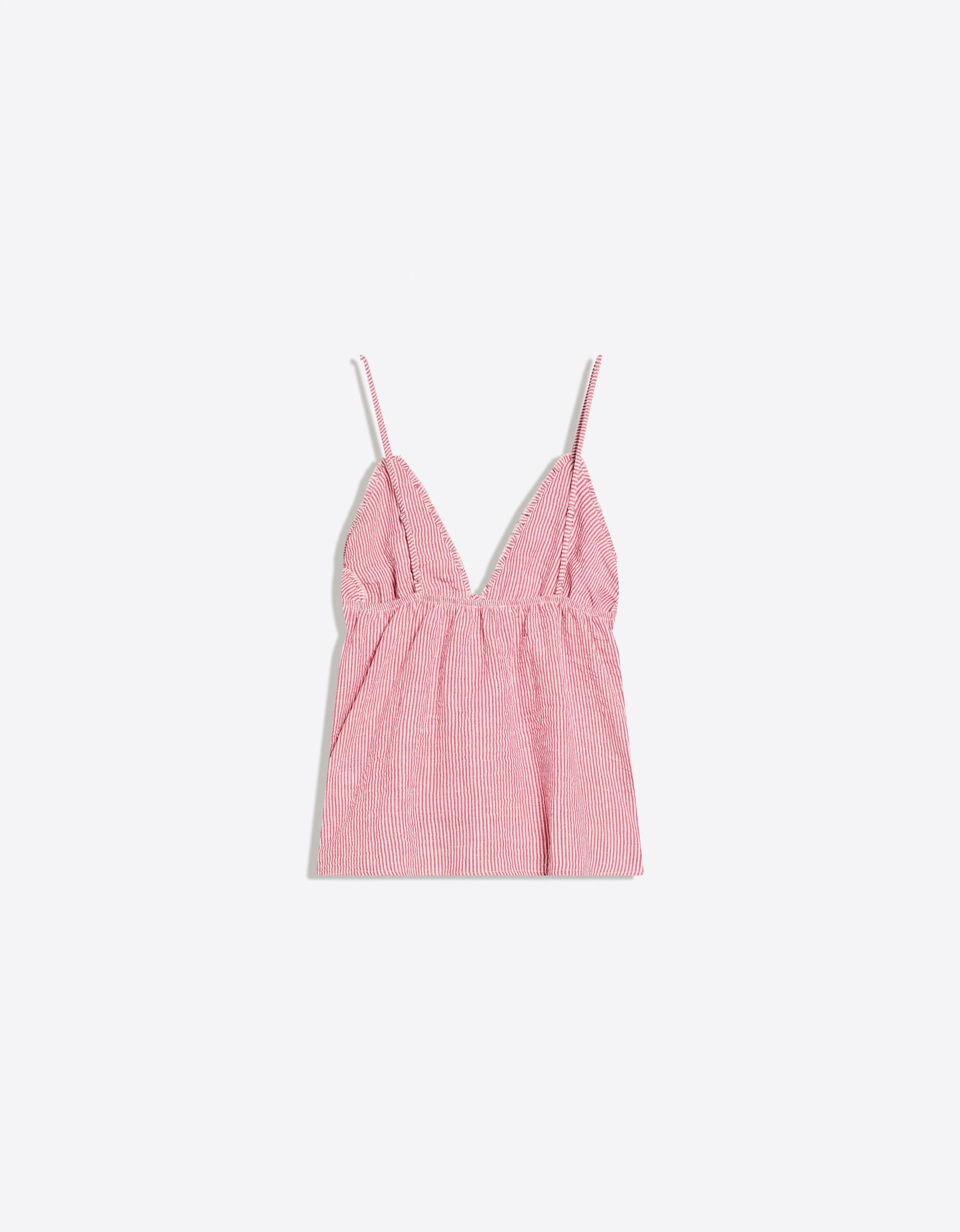 Strappy top with bow