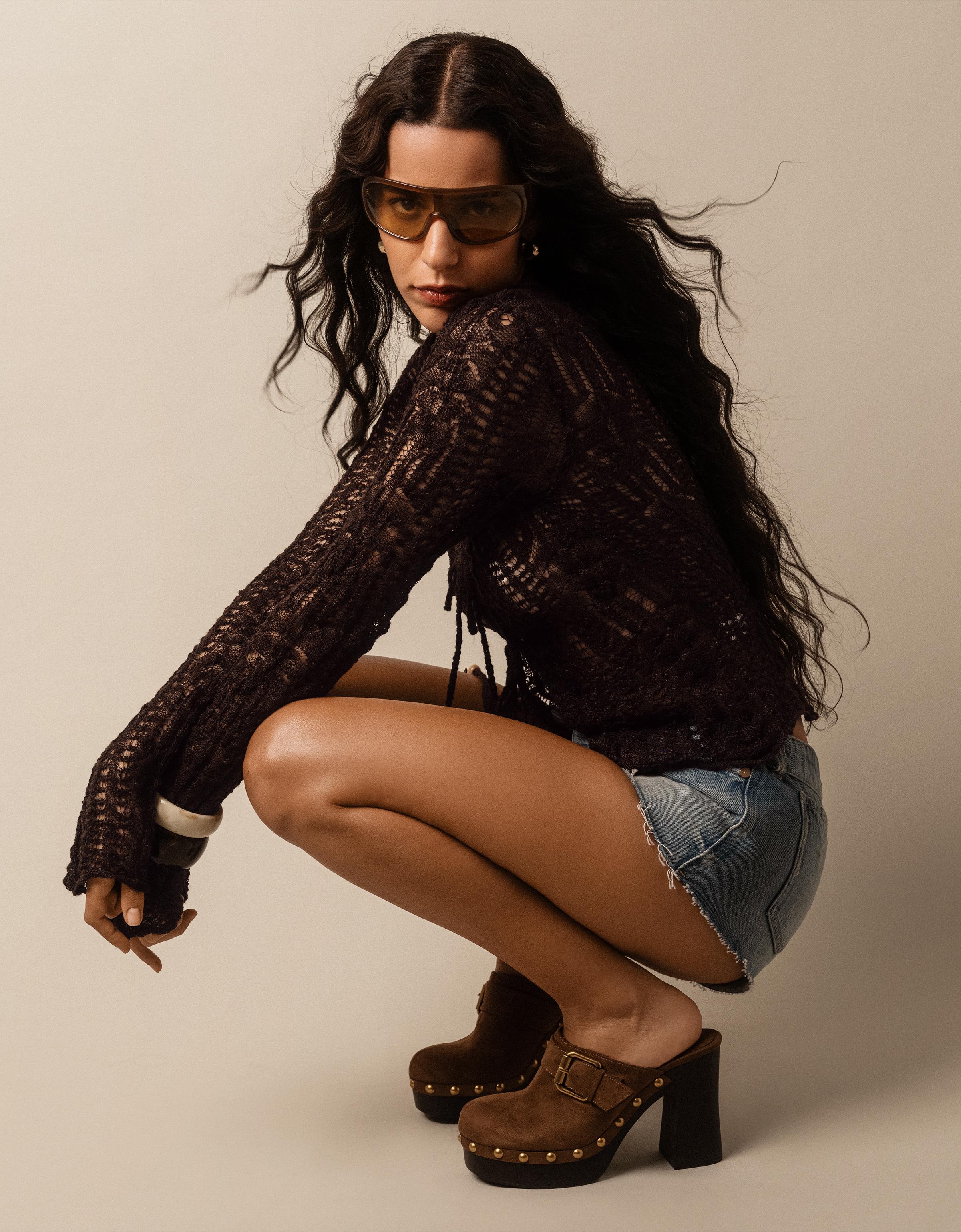 Rustik ajur ceket - Görsel 7