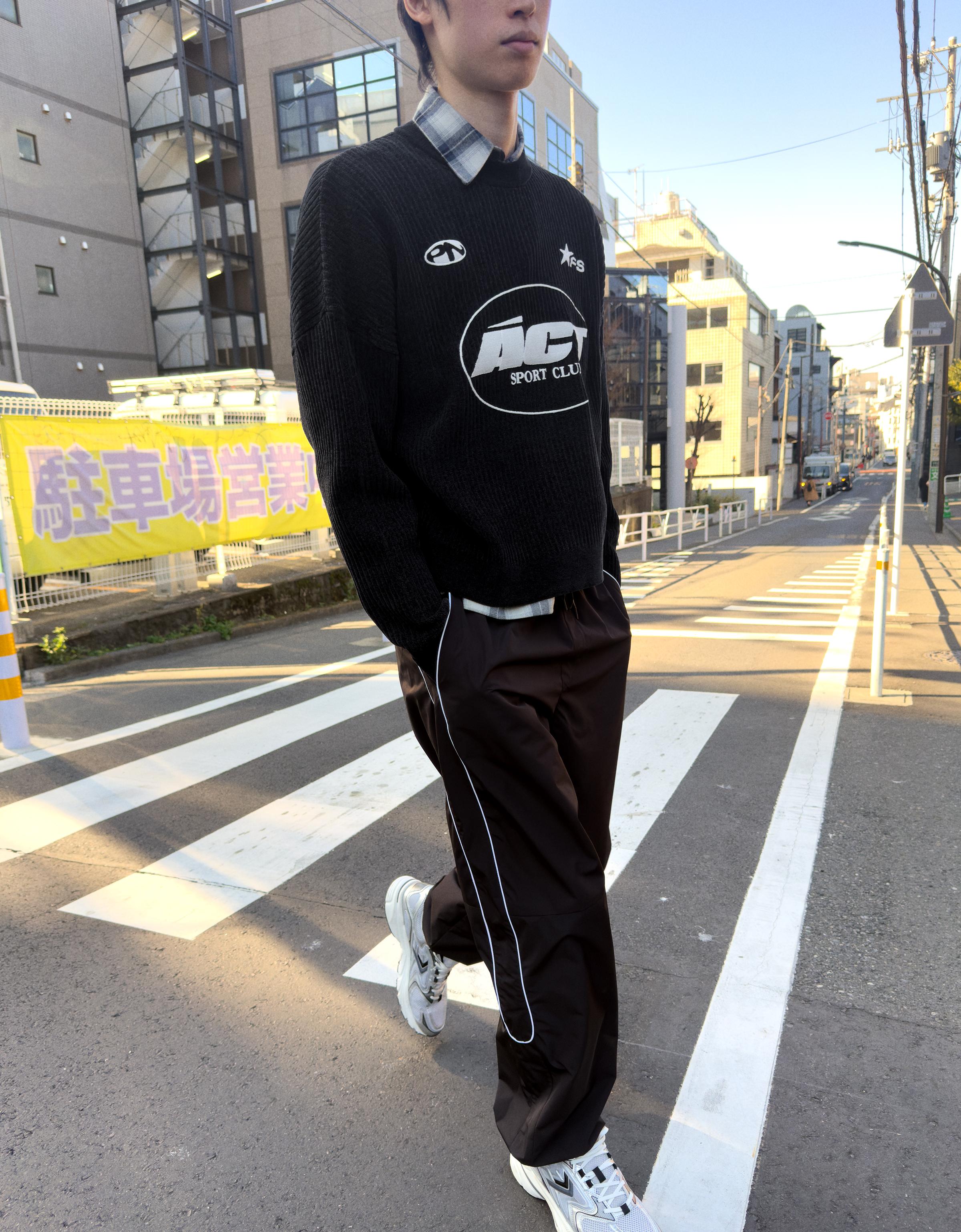 Baskılı şönil bisiklet yaka kazak - Görsel 19