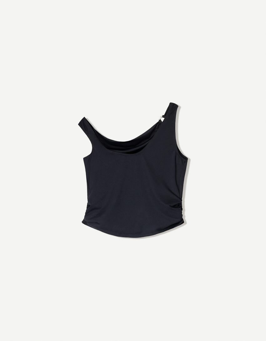 Asymmetrisk stroptop-Sort-4