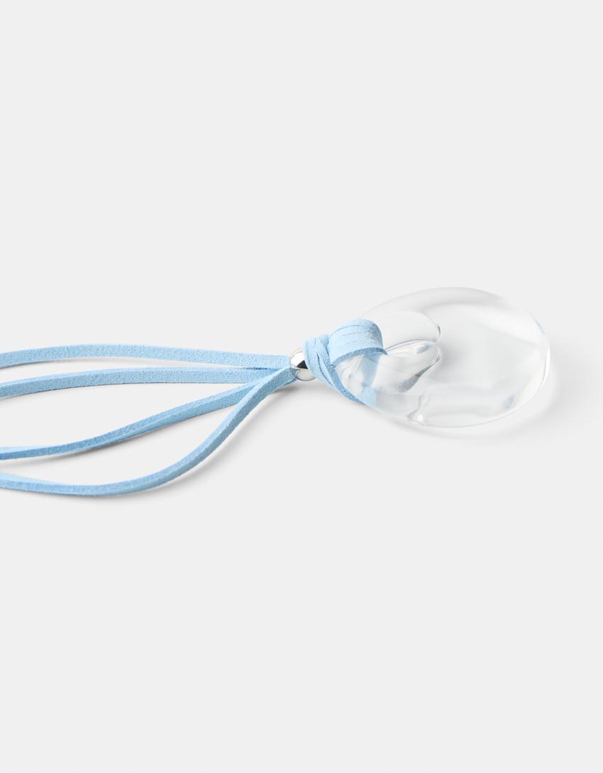 عقد بحبل راتنج-أزرق-2