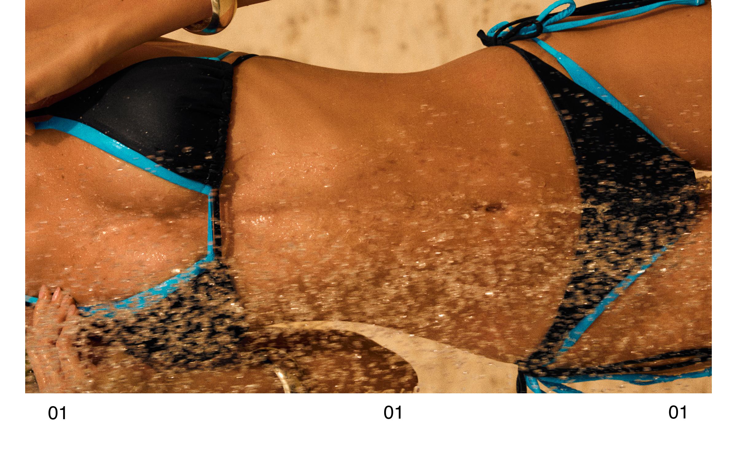 Brazilian tie bikini briefs — Black