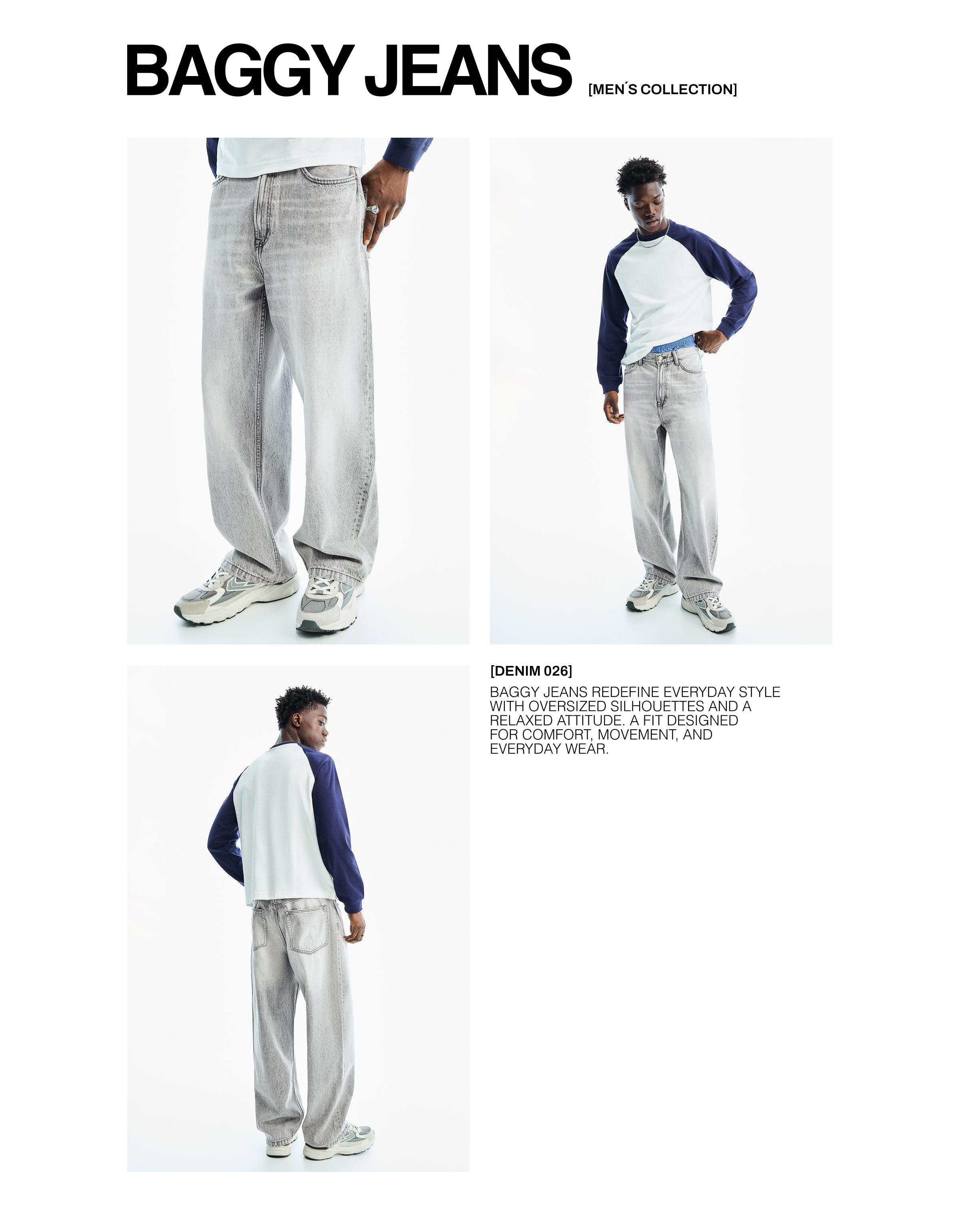 Baggy jeans — Grey
