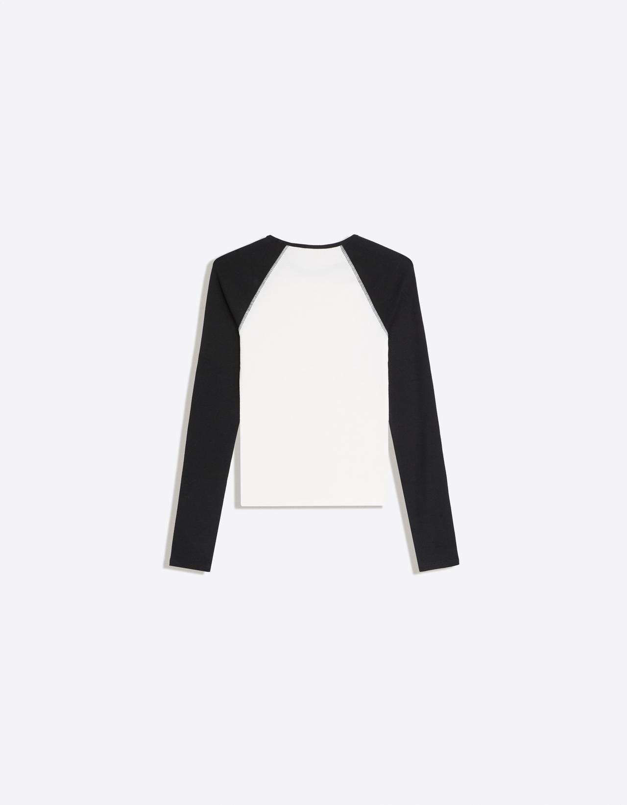 Raglan long sleeve T-shirt — Black
