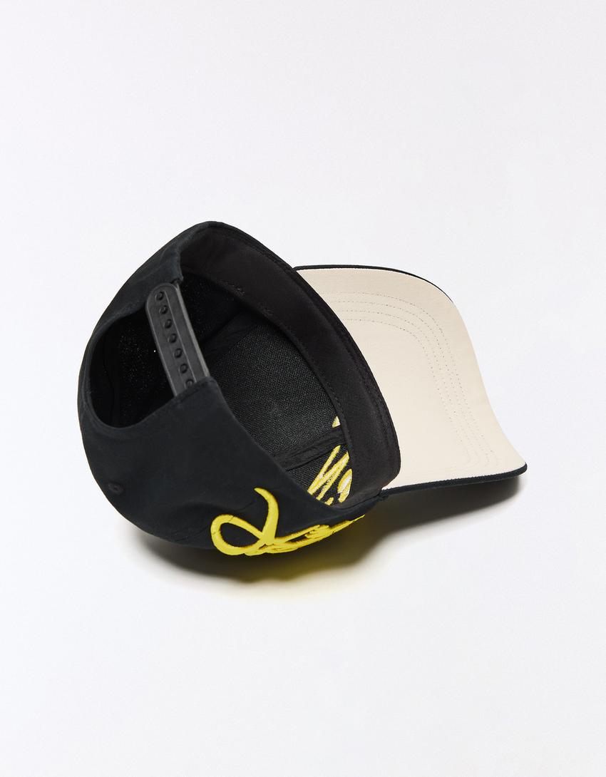Gorra bordado-Negro
