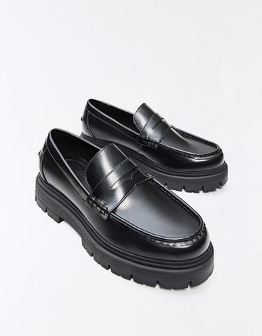 Penny loafers — BLACK 4