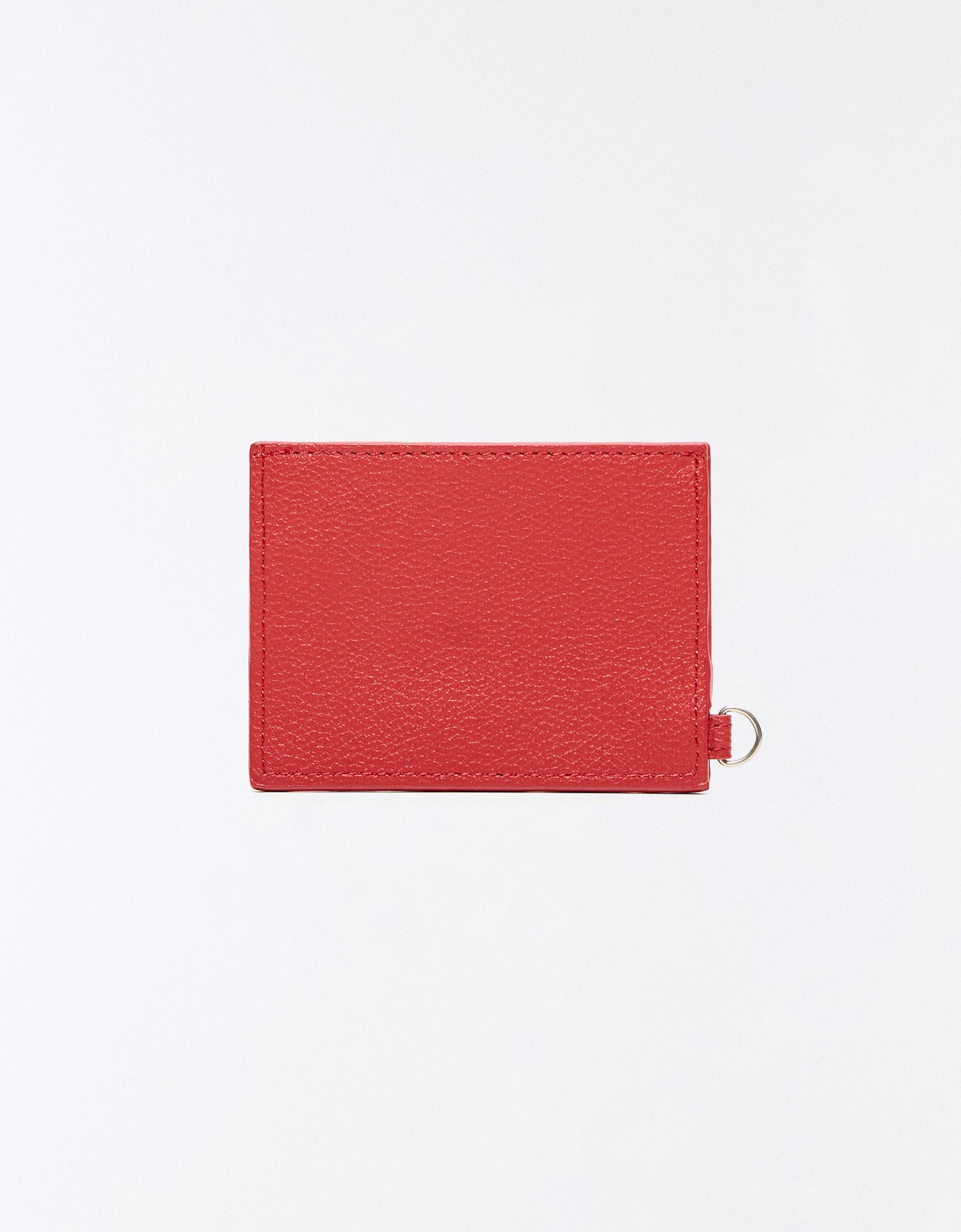 Star card holder — Red