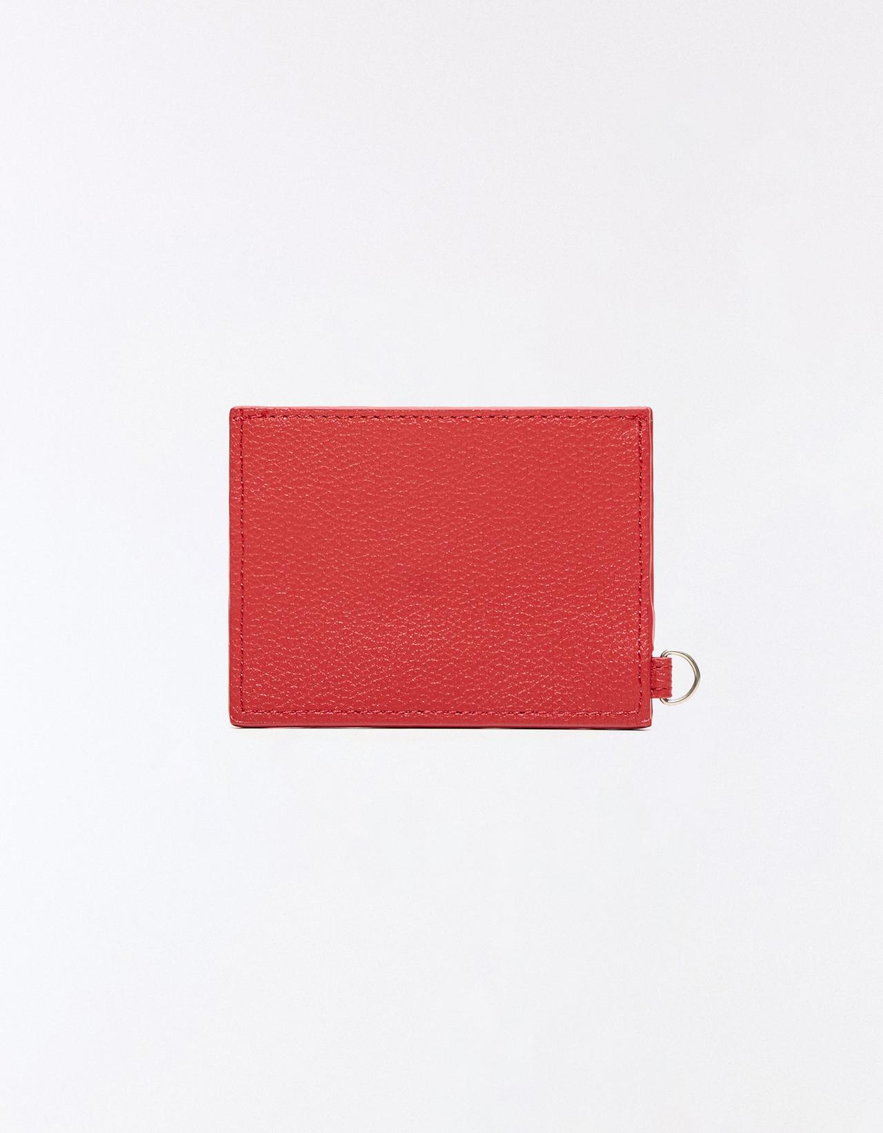 Star card holder — Red
