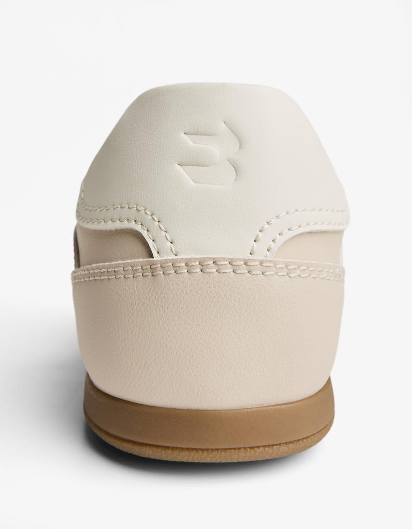 Fine sole mesh sports shoes-SAND