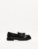 Fringed loafers with tassel