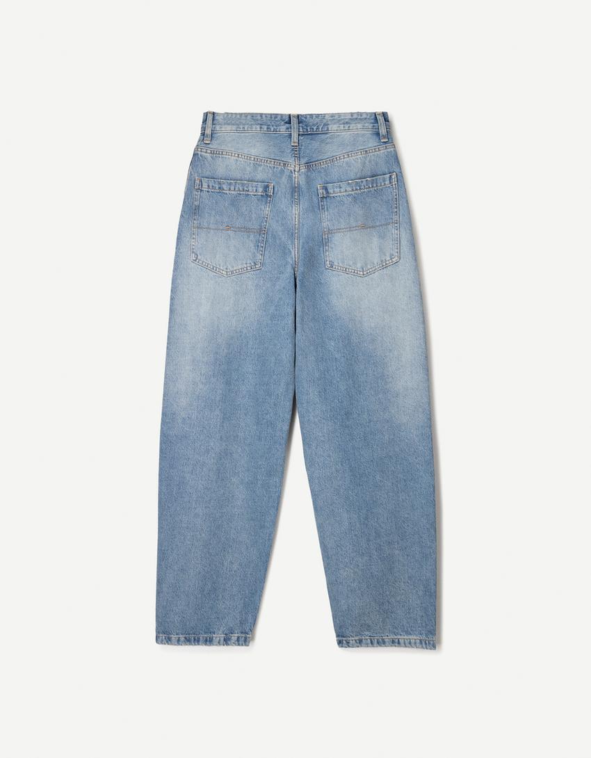 Skater jeans-Washed out blue-4