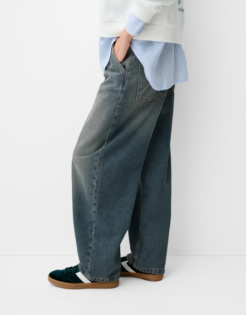 Skater jeans-Green-5