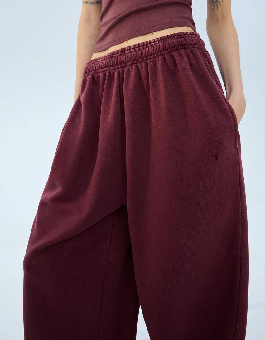 Plush trousers and top set-Violet-2