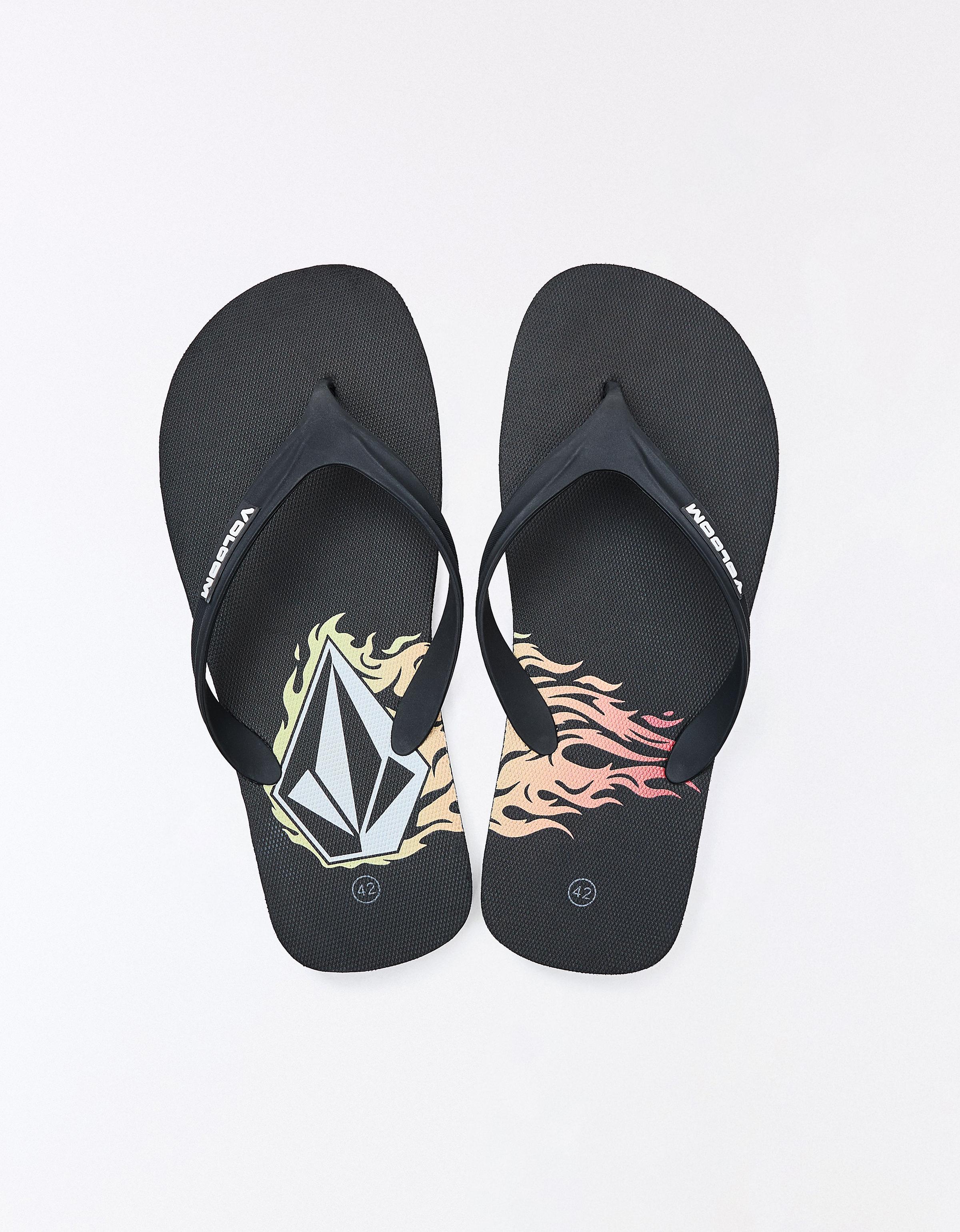 VOLCOM SANDALS — BLACK