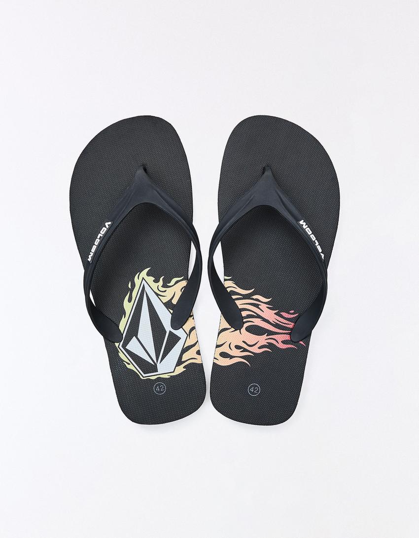 VOLCOM SANDALS-BLACK