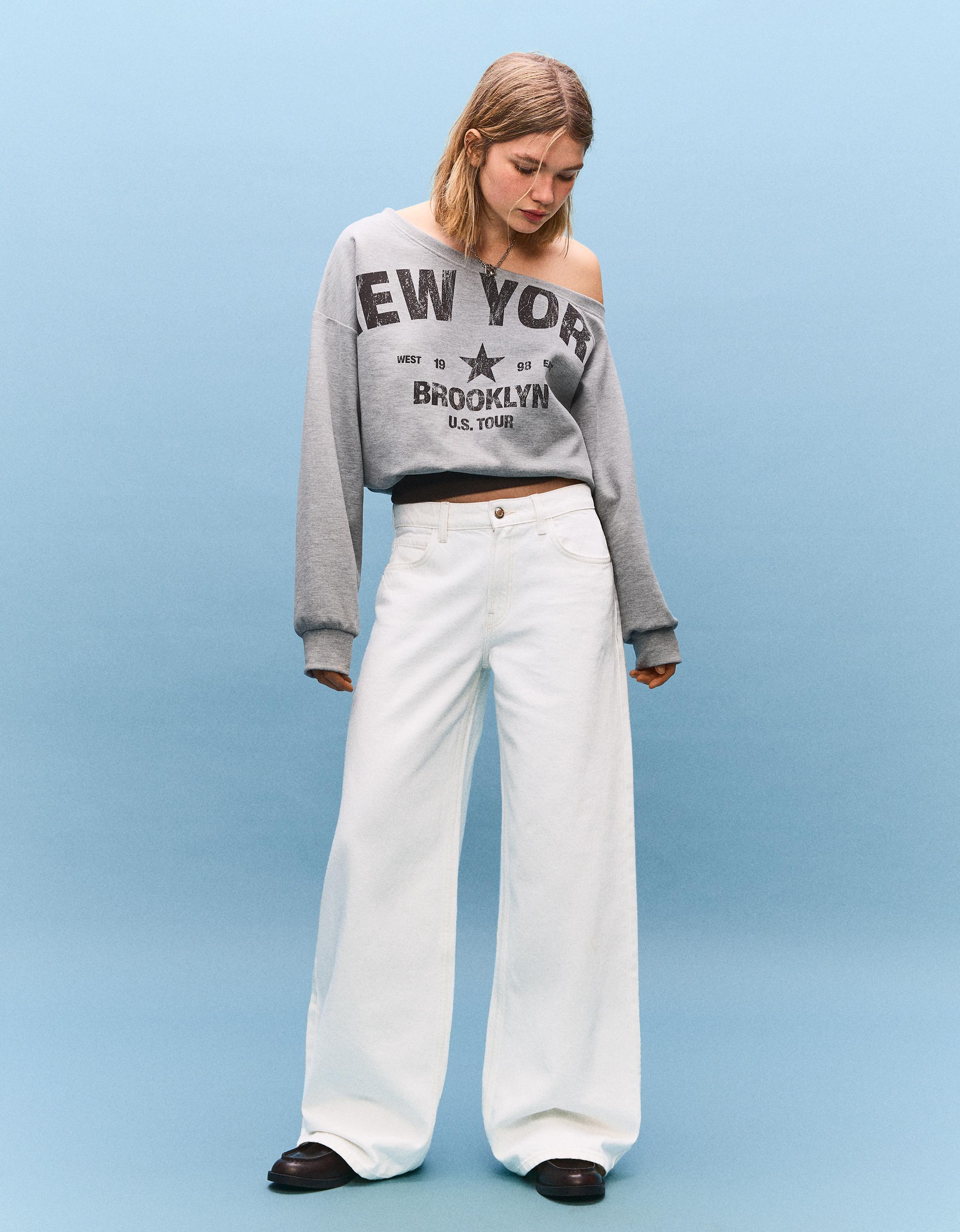 Geniş paça jean - Görsel 115