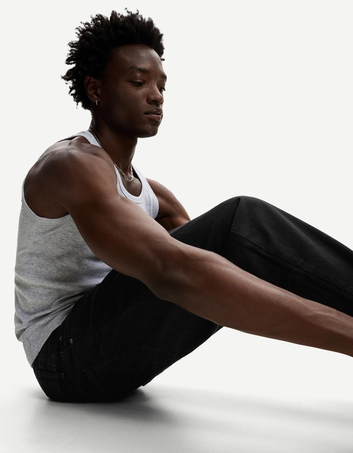 Straight fit jeans