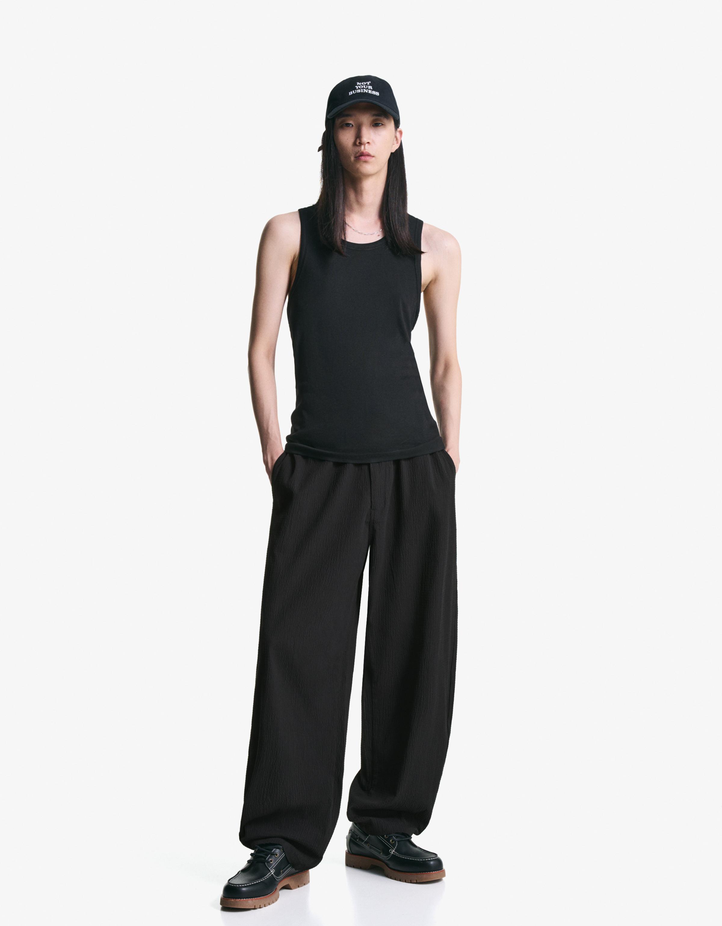 Balloon fit pants - Men | Bershka