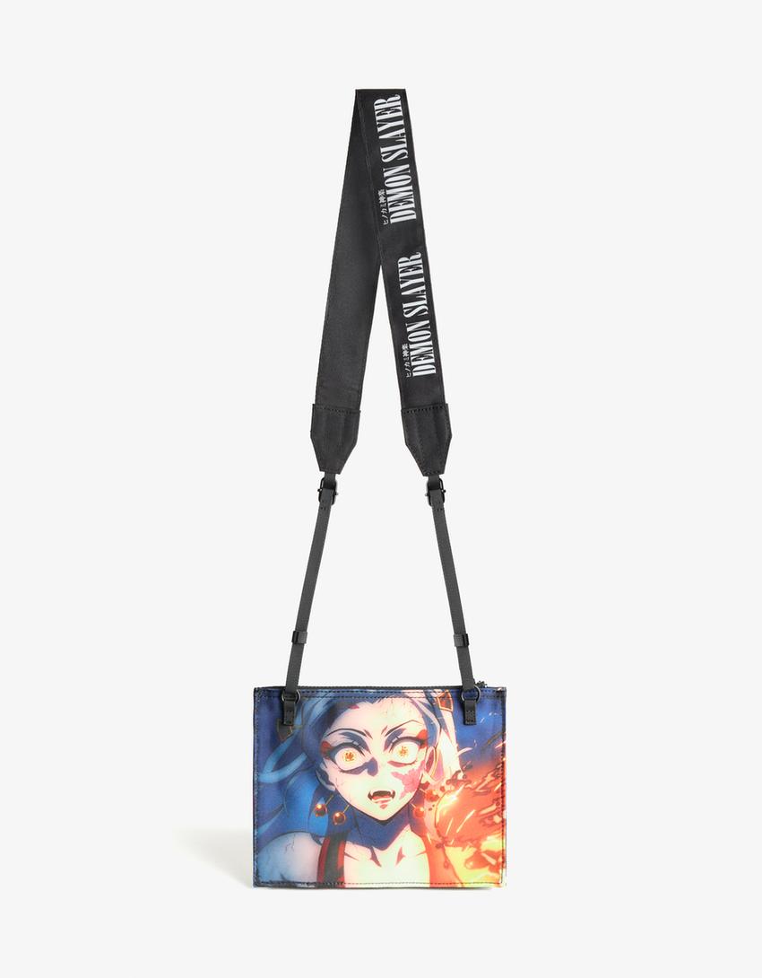 Crossbody kabelka Demon Slayer-Čierna-0