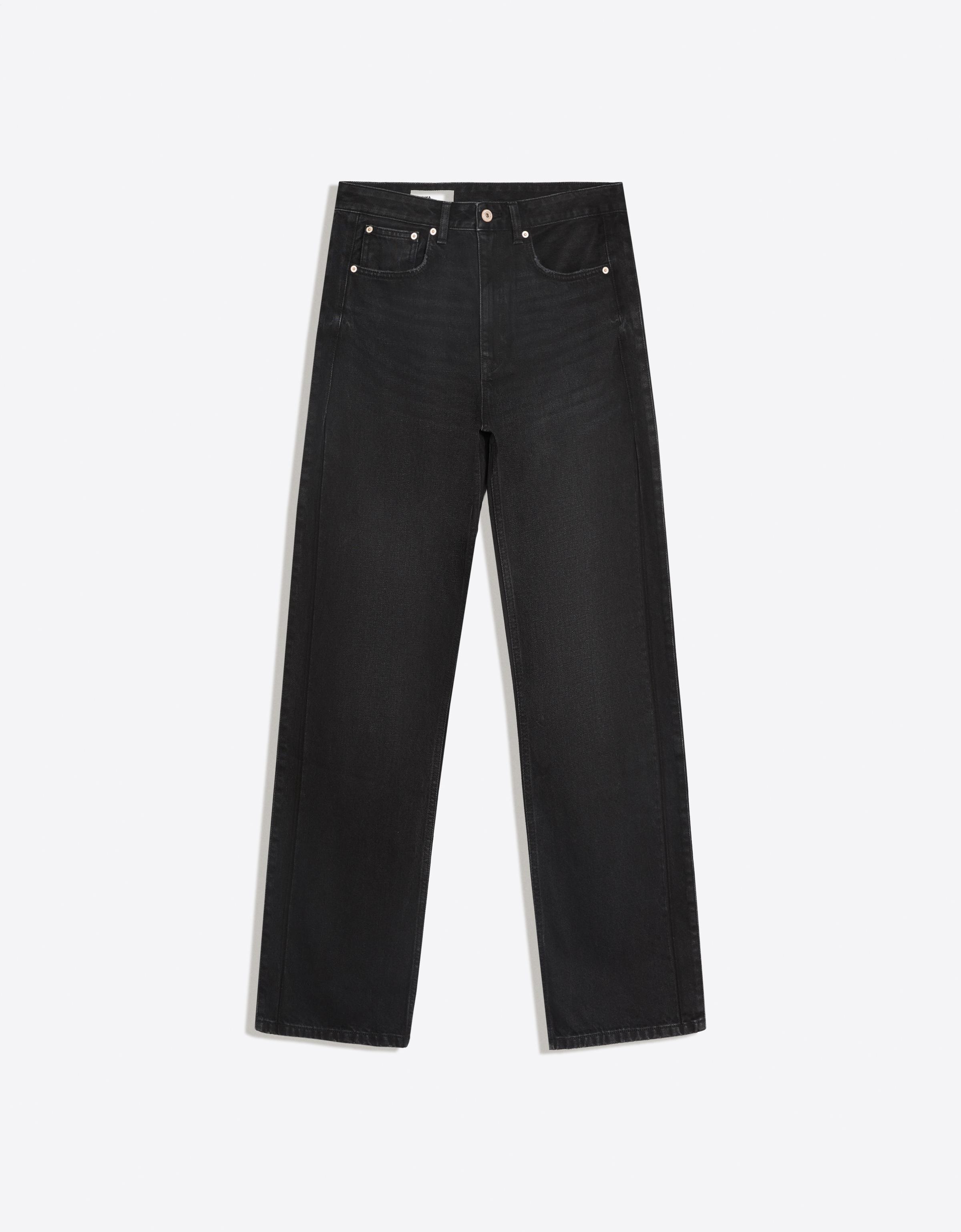 Loose fit jeans — Black