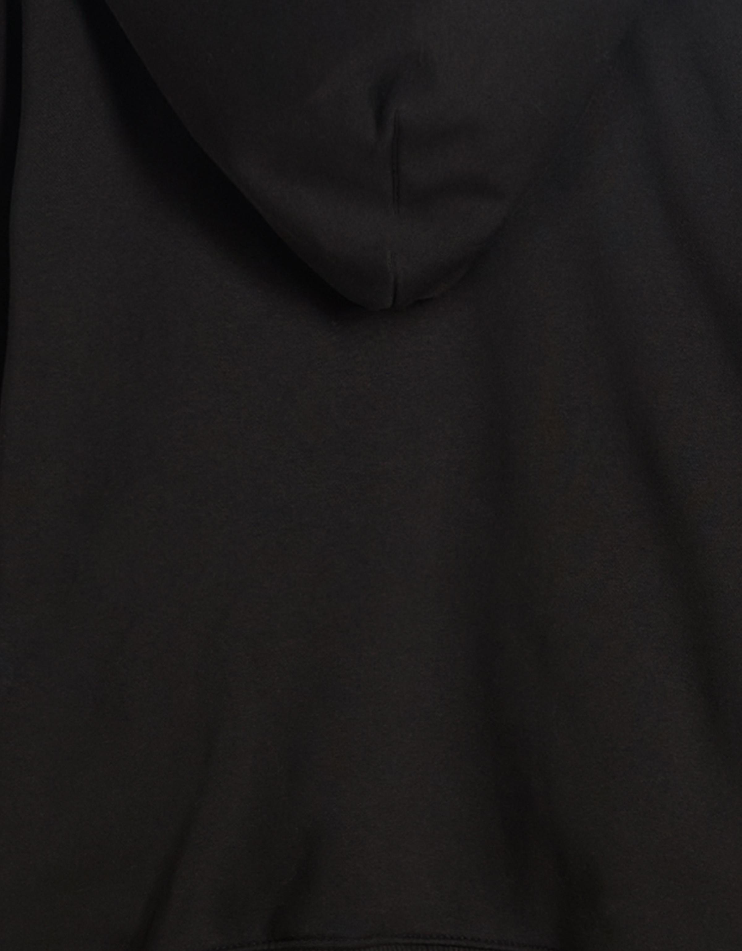 Kapüşonlu oversize fermuarlı sweatshirt - Görsel 203