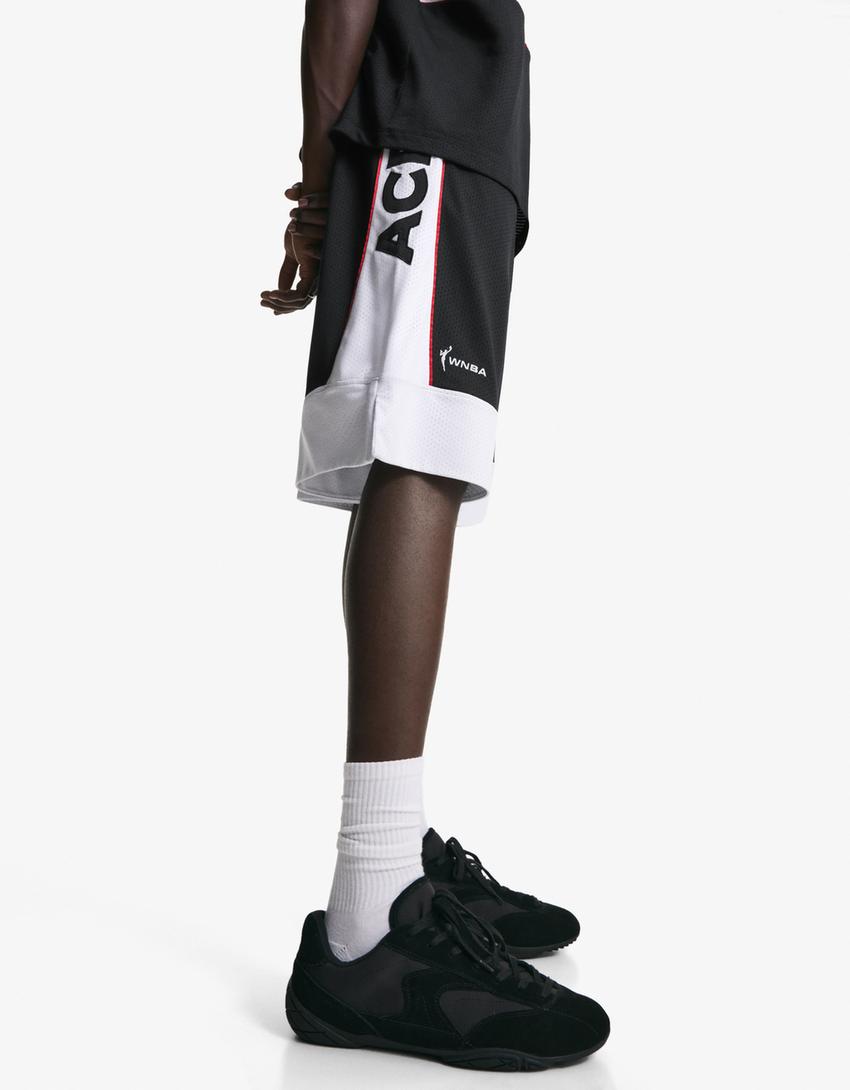 Pantallona të shkurtra WNBA sport-E zezë