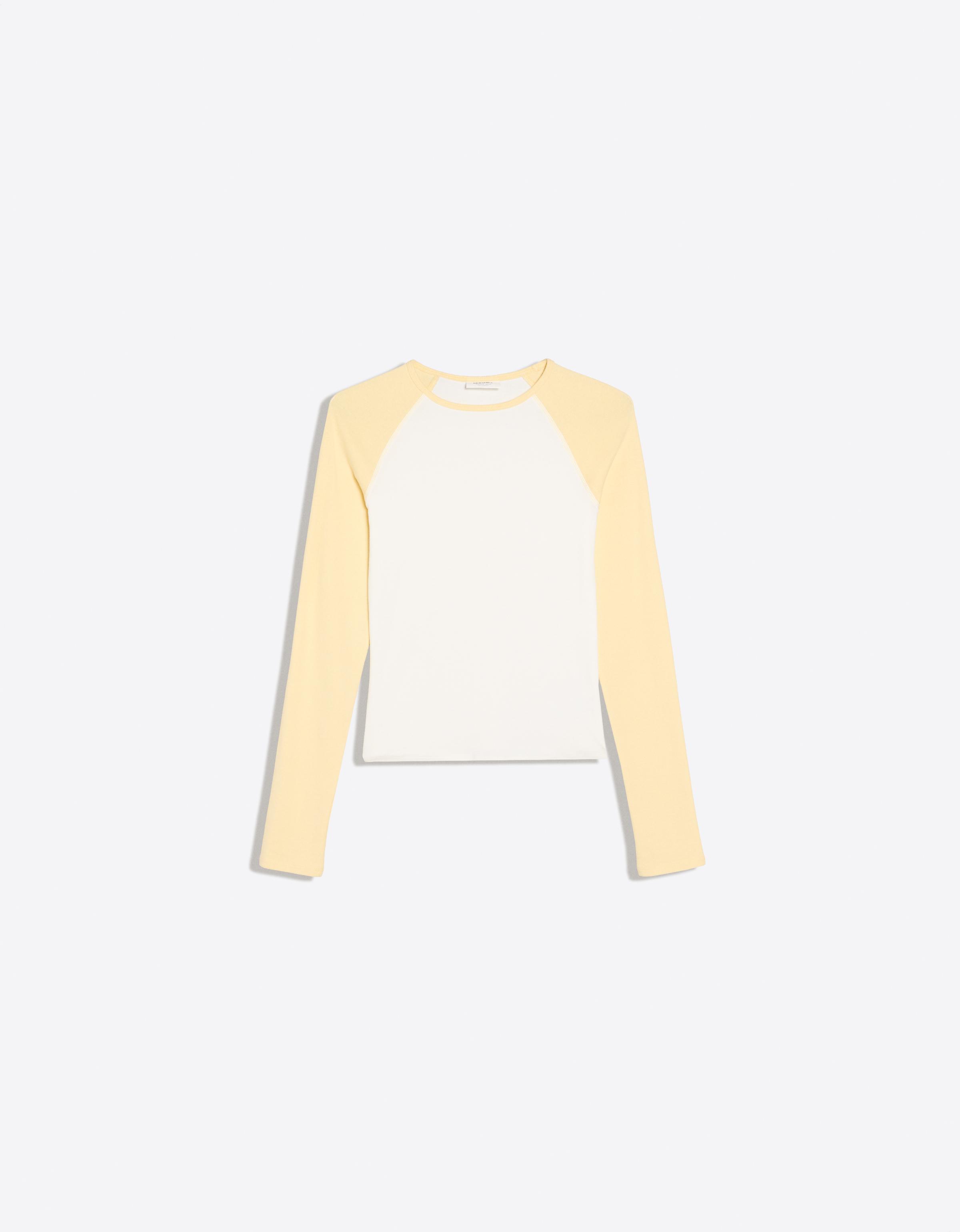 Long sleeve raglan T-shirt — Yellow