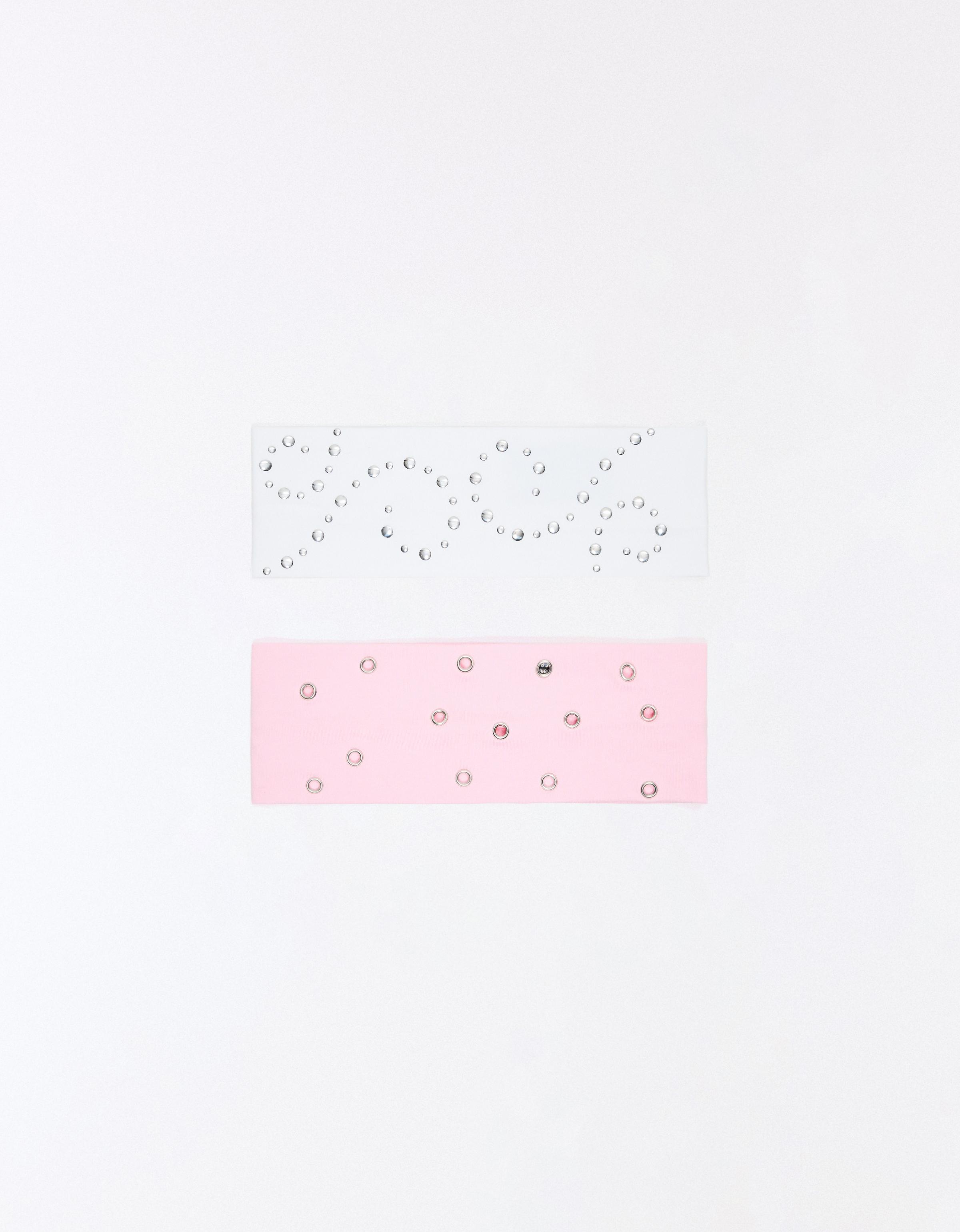 Pack Cintas De Pelo Tachas Mujer Crudo