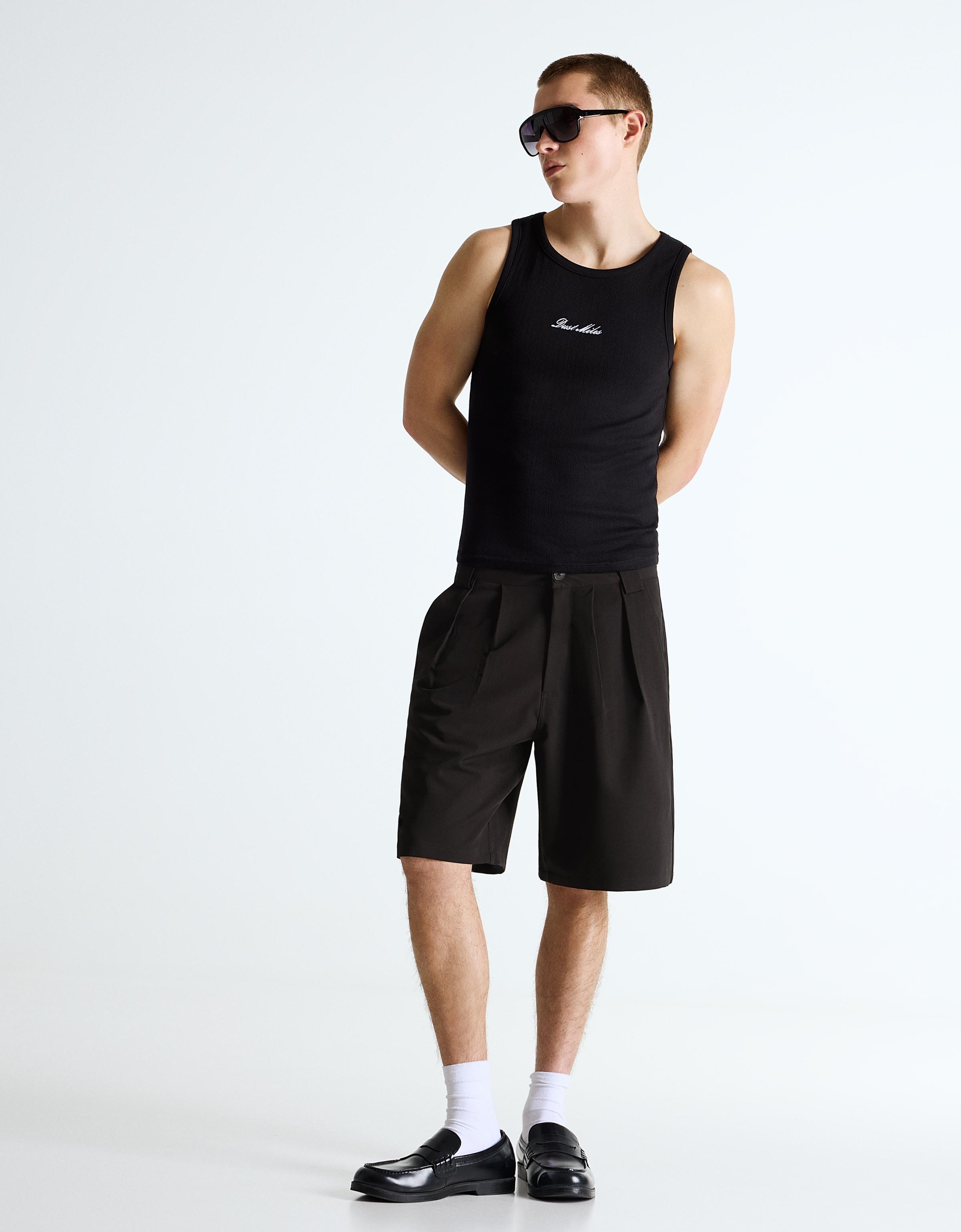 Boxy fit tailored bermuda - Görsel 19