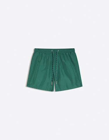 Basic regular fit swim shorts — Green 5