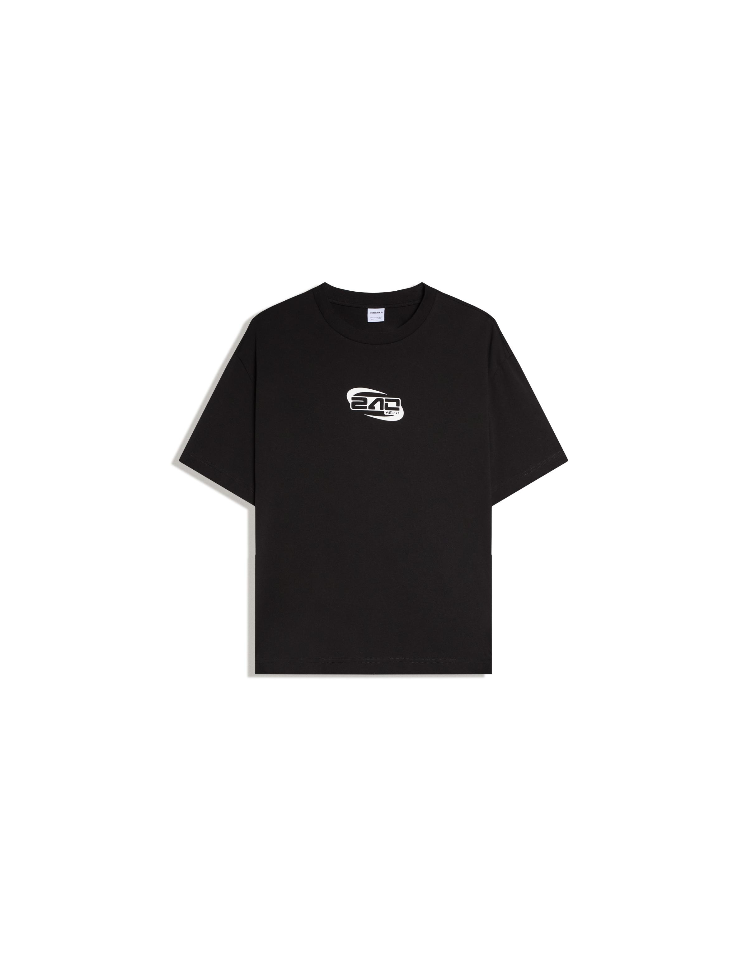 ADRIÁN MILLS short sleeve T-shirt — Black