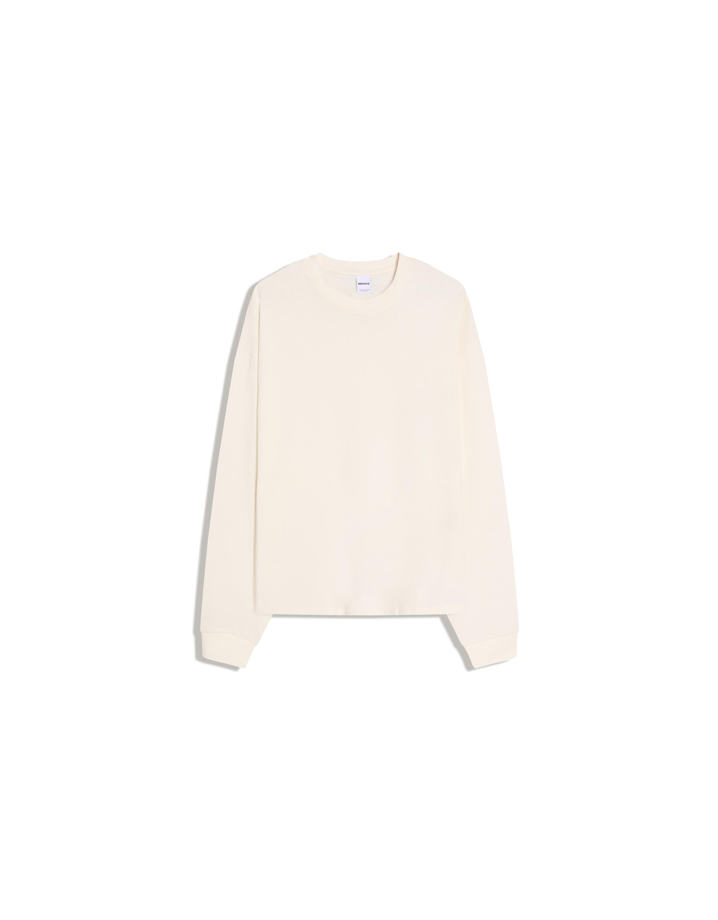 Heavyweight long-sleeve T-shirt — Off white