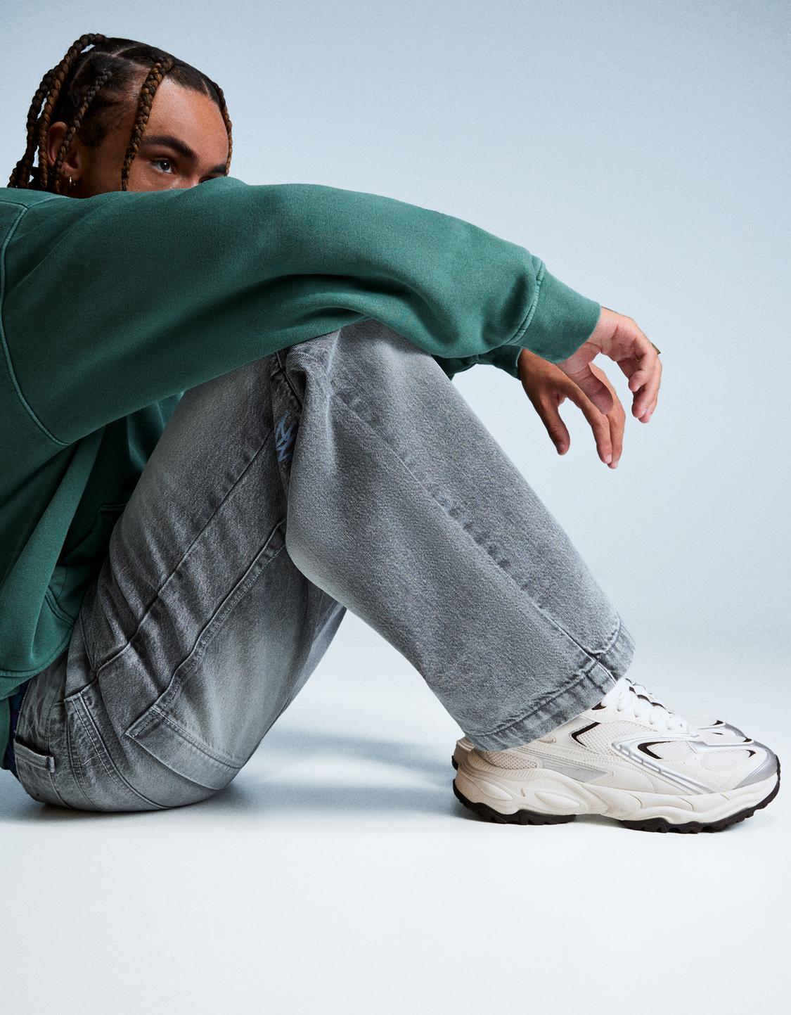 Multi-piece sneakers