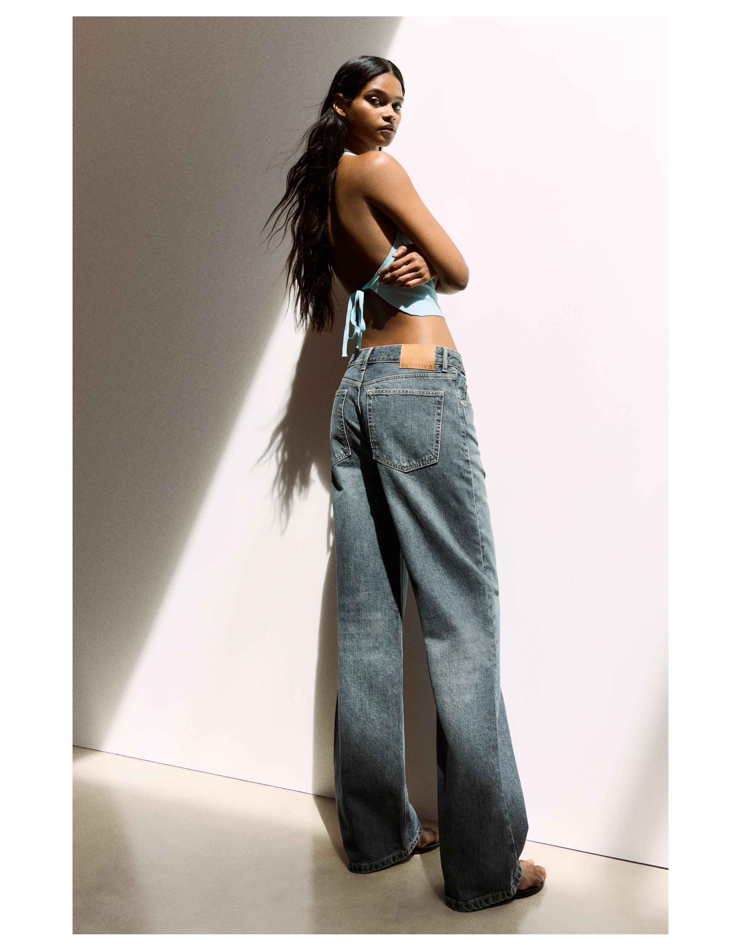 Straight baggy jeans — Blue