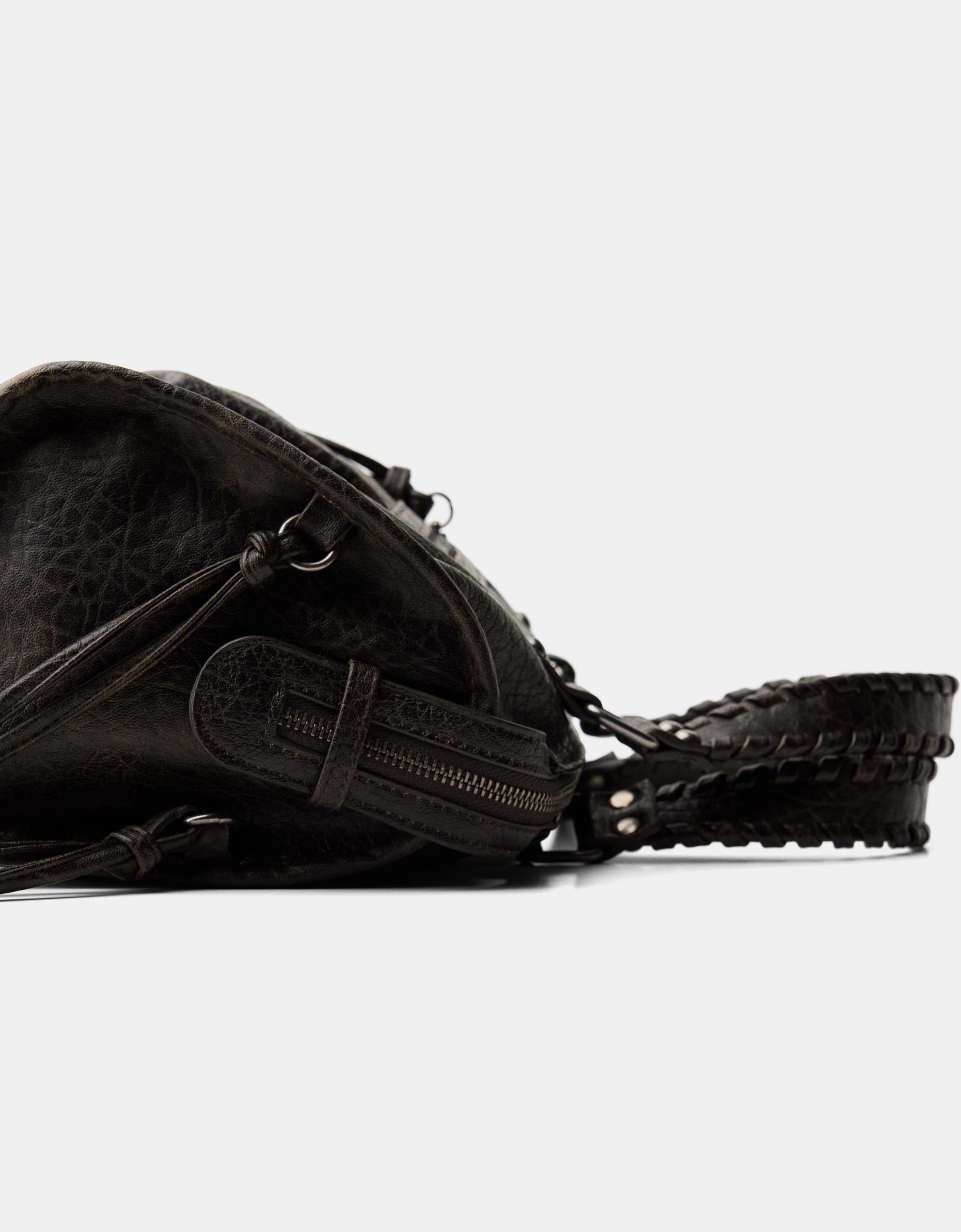 Bowling bag with straps — Black