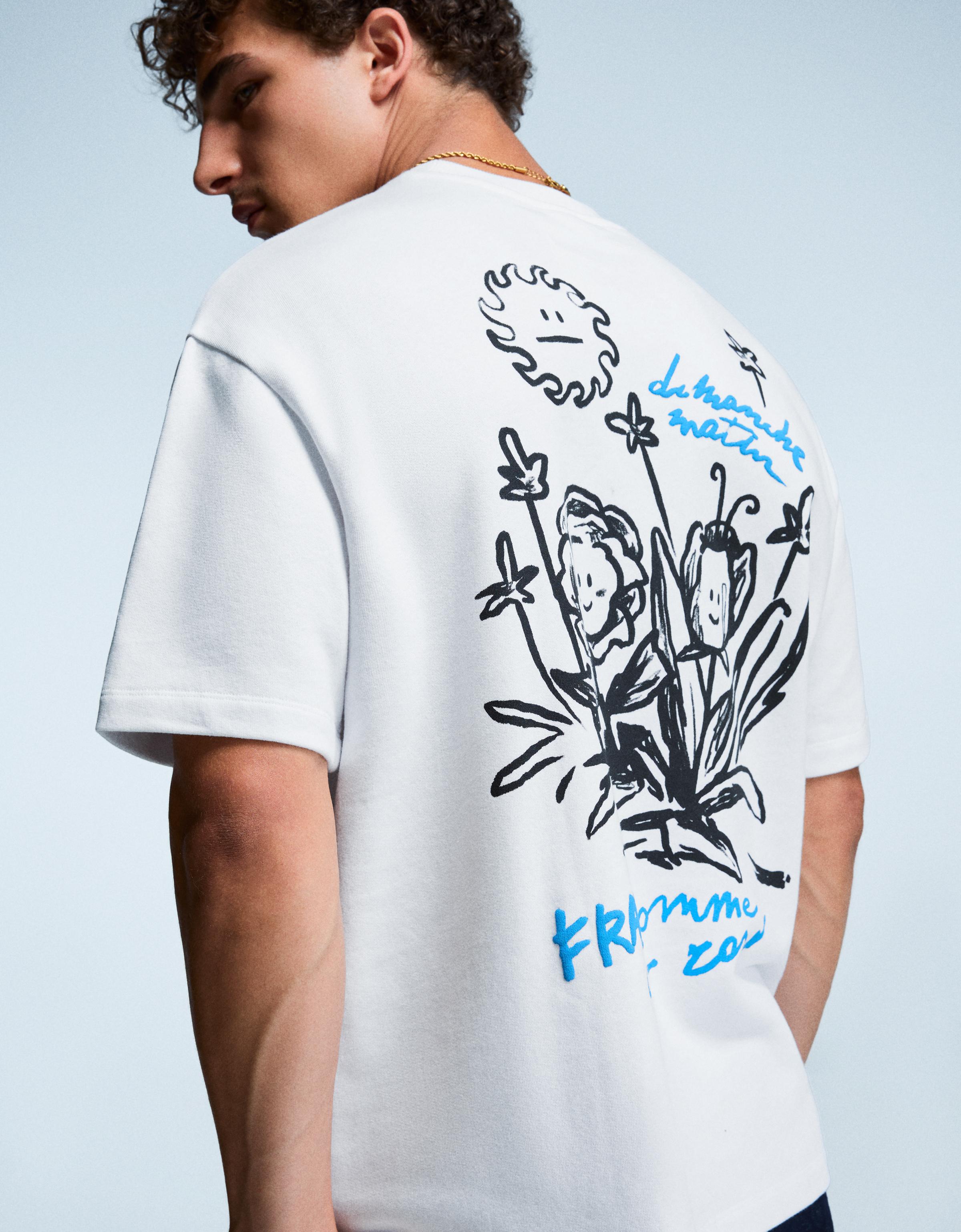 ☆【R13】☆KURT DOODLE BOY PRINT SHORT SLEEVE T SHIRT☆ R13
