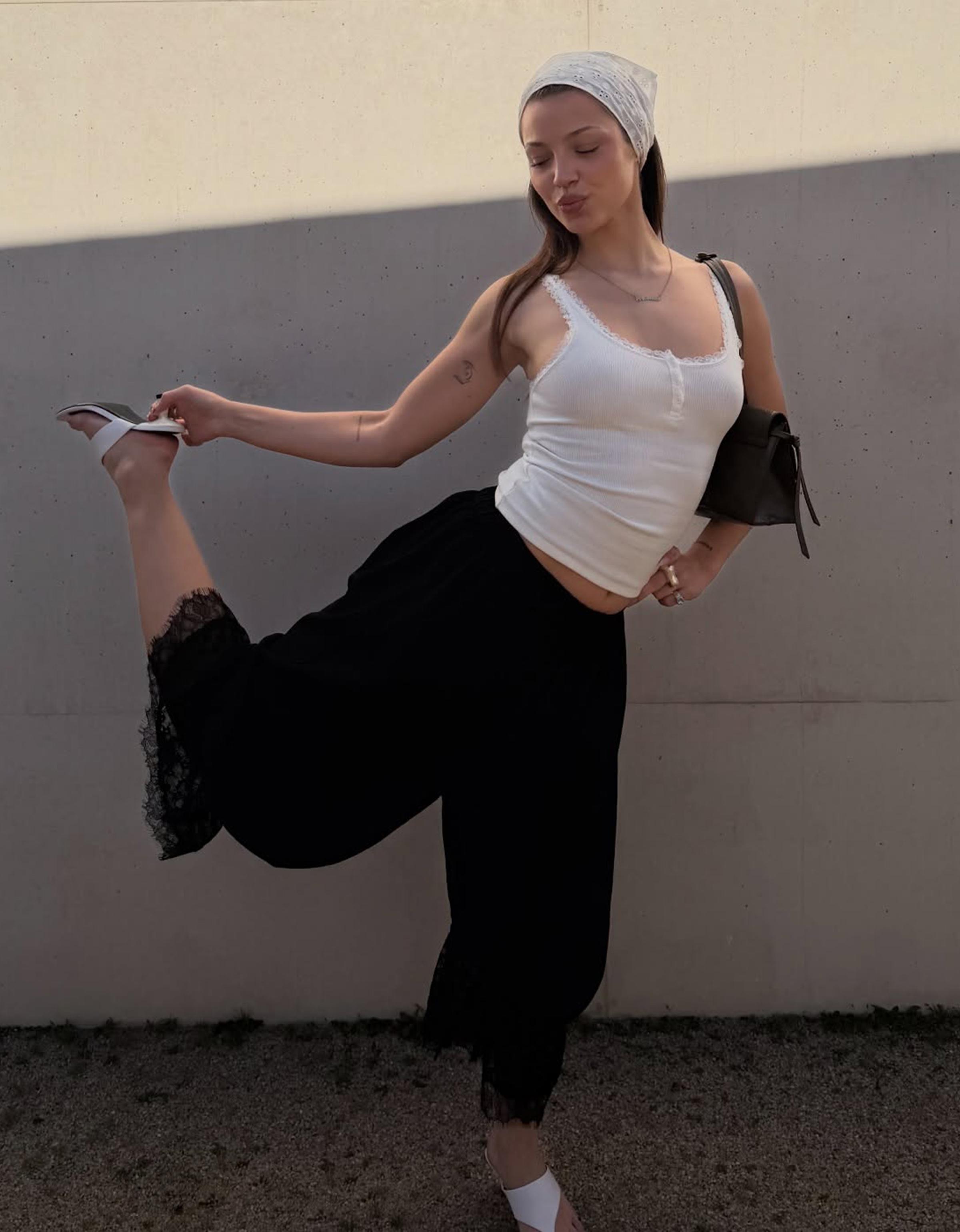 Şalvar paça lencero pantolon - Görsel 40