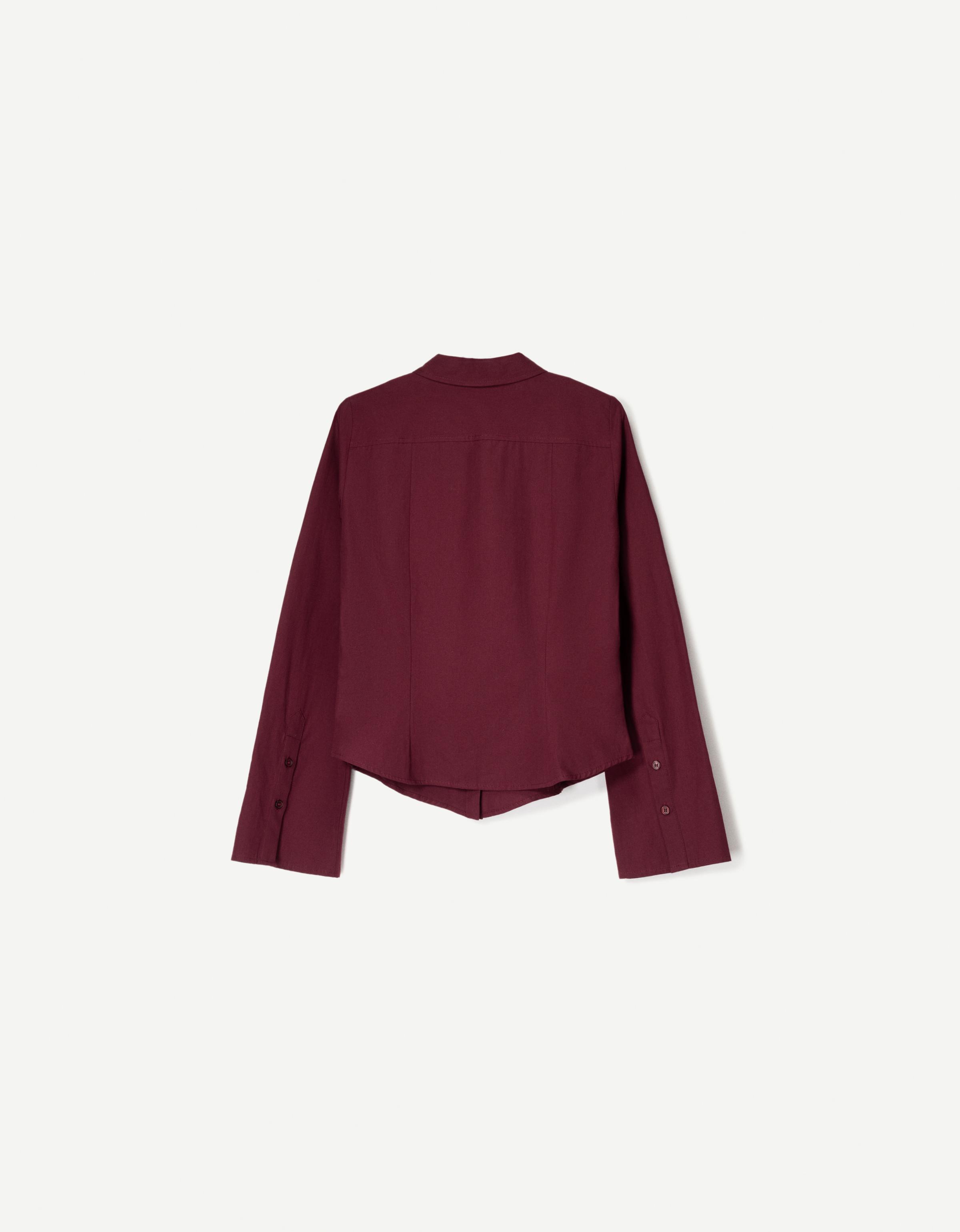 魅力の shirt Fitted with blouses and Shirts - sleeves flared トップス