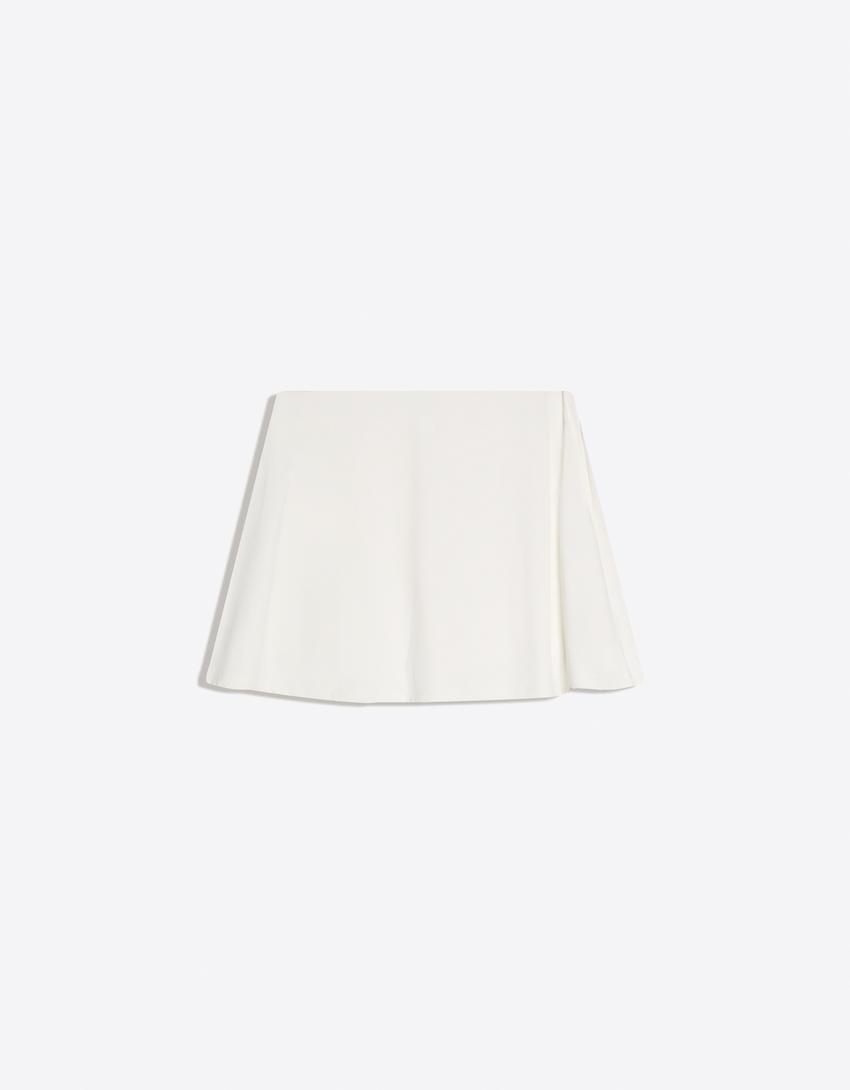 Mini skater skort-Oats