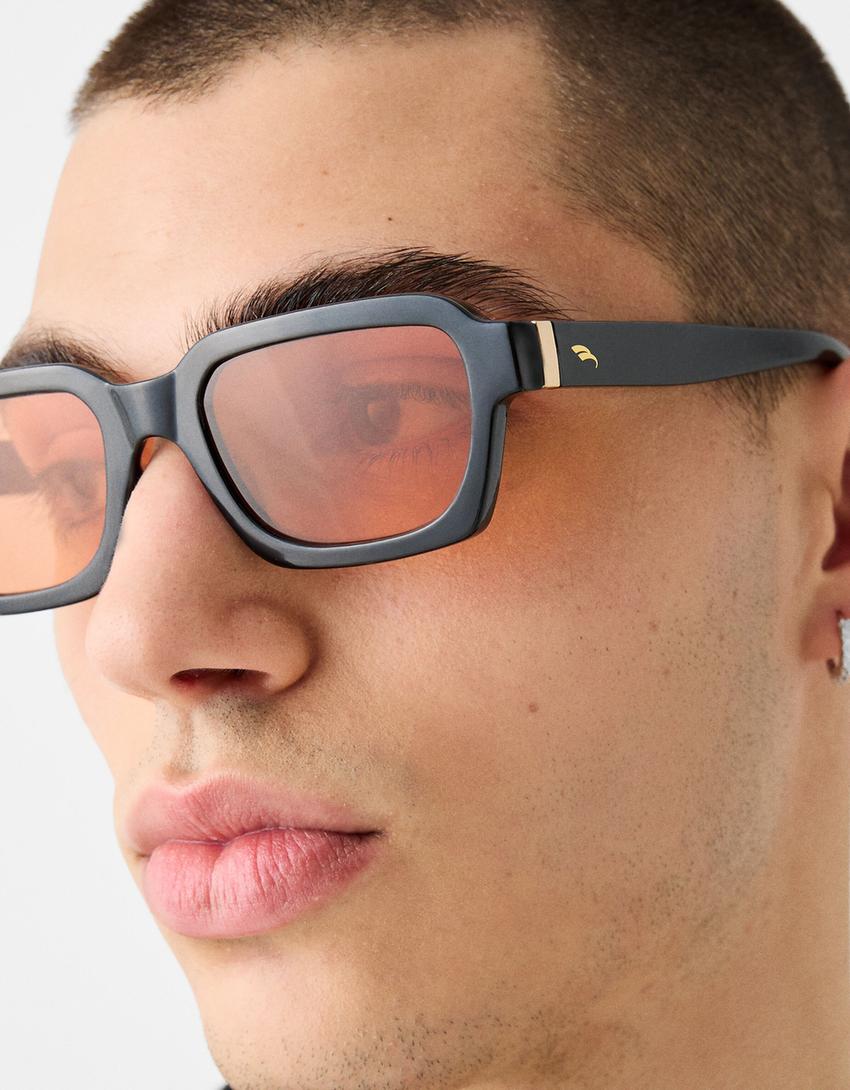 Lunettes de soleil-Orange-0