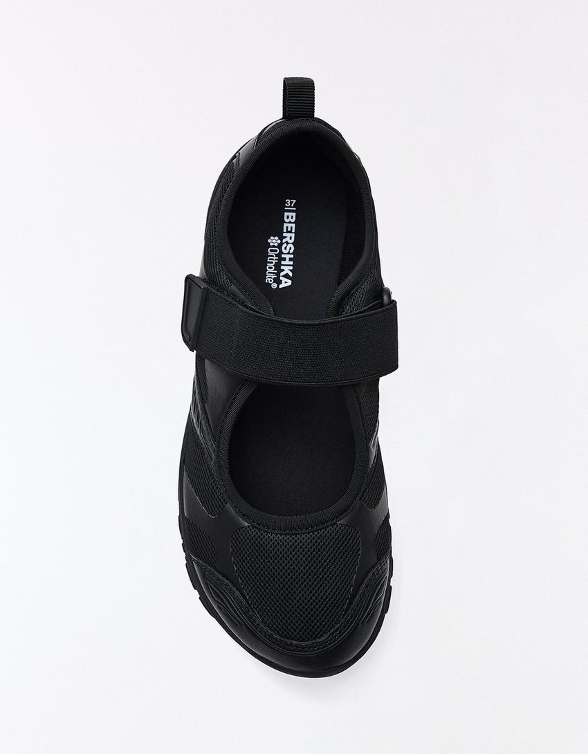 BAILARINA DEPORTIVA BAREFOOT-Negro