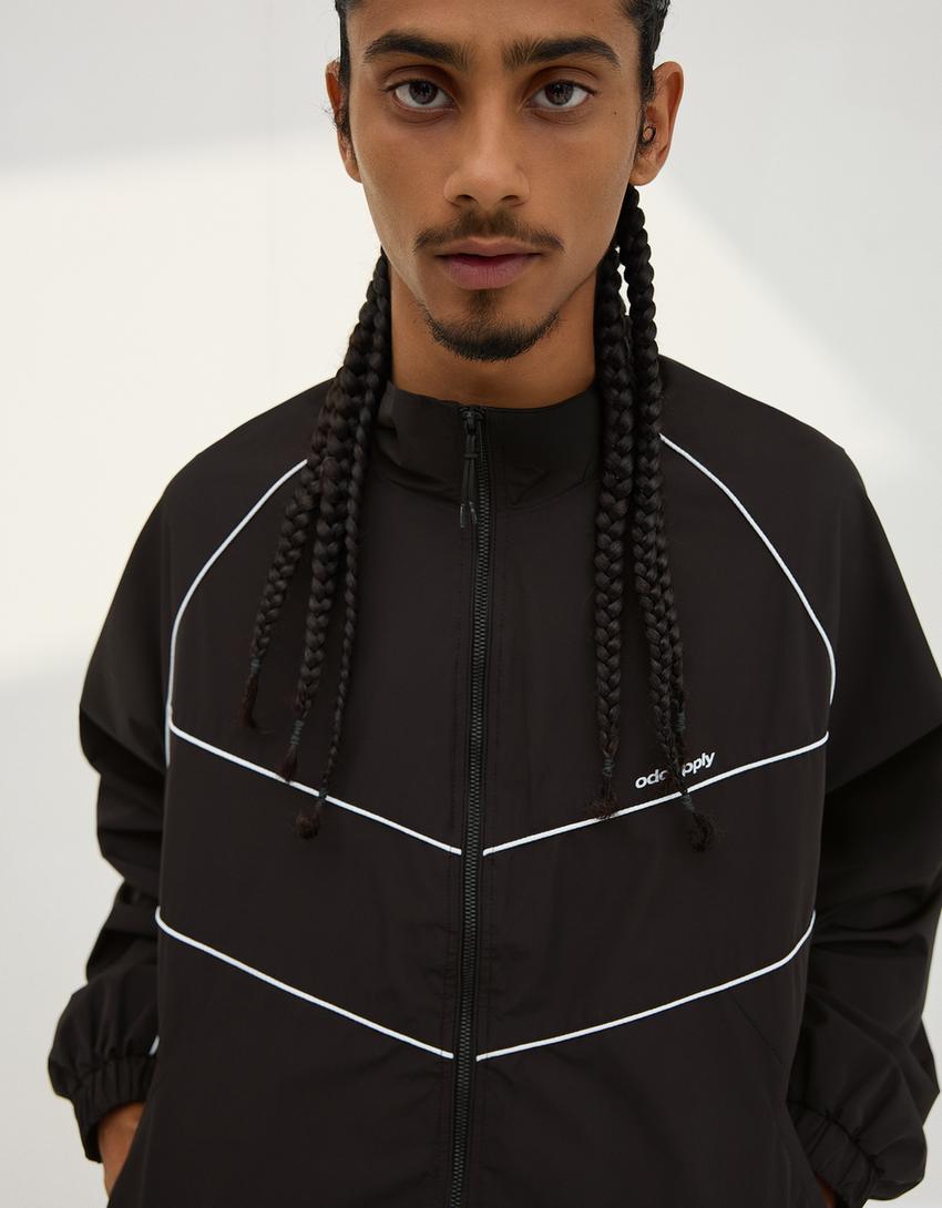 Technische Jacke-Schwarz