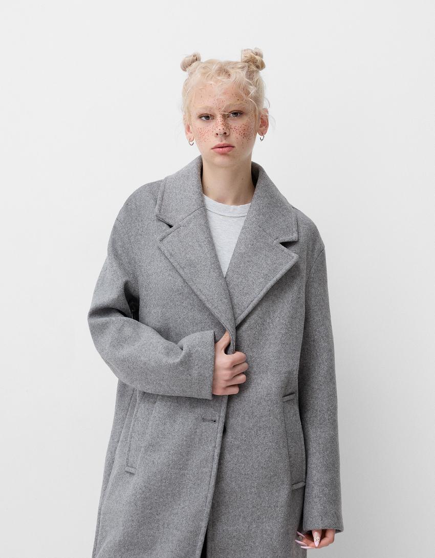 Long soft coat