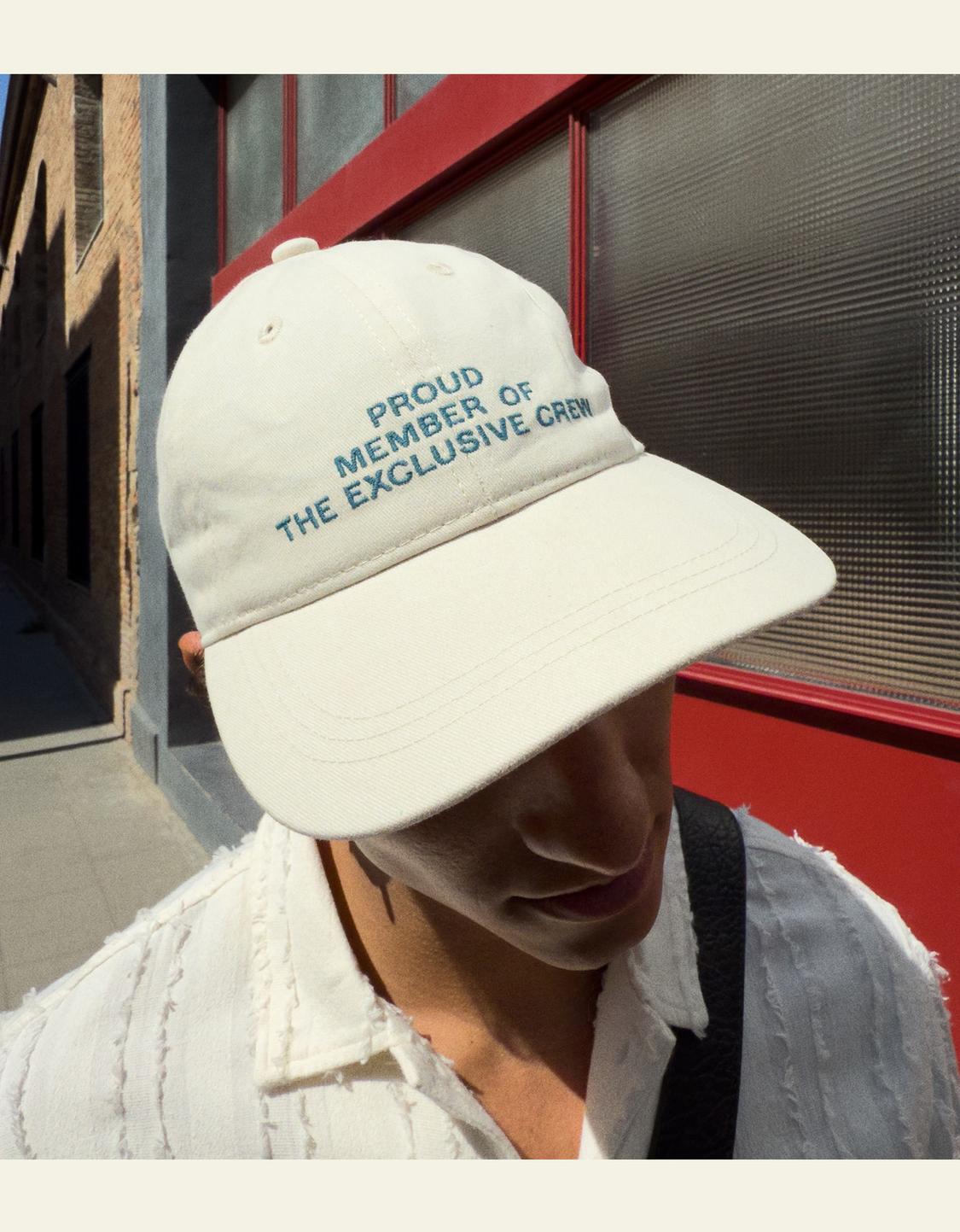 Embroidered cap