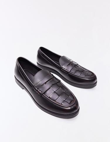 Fine braided loafers — Brown 5