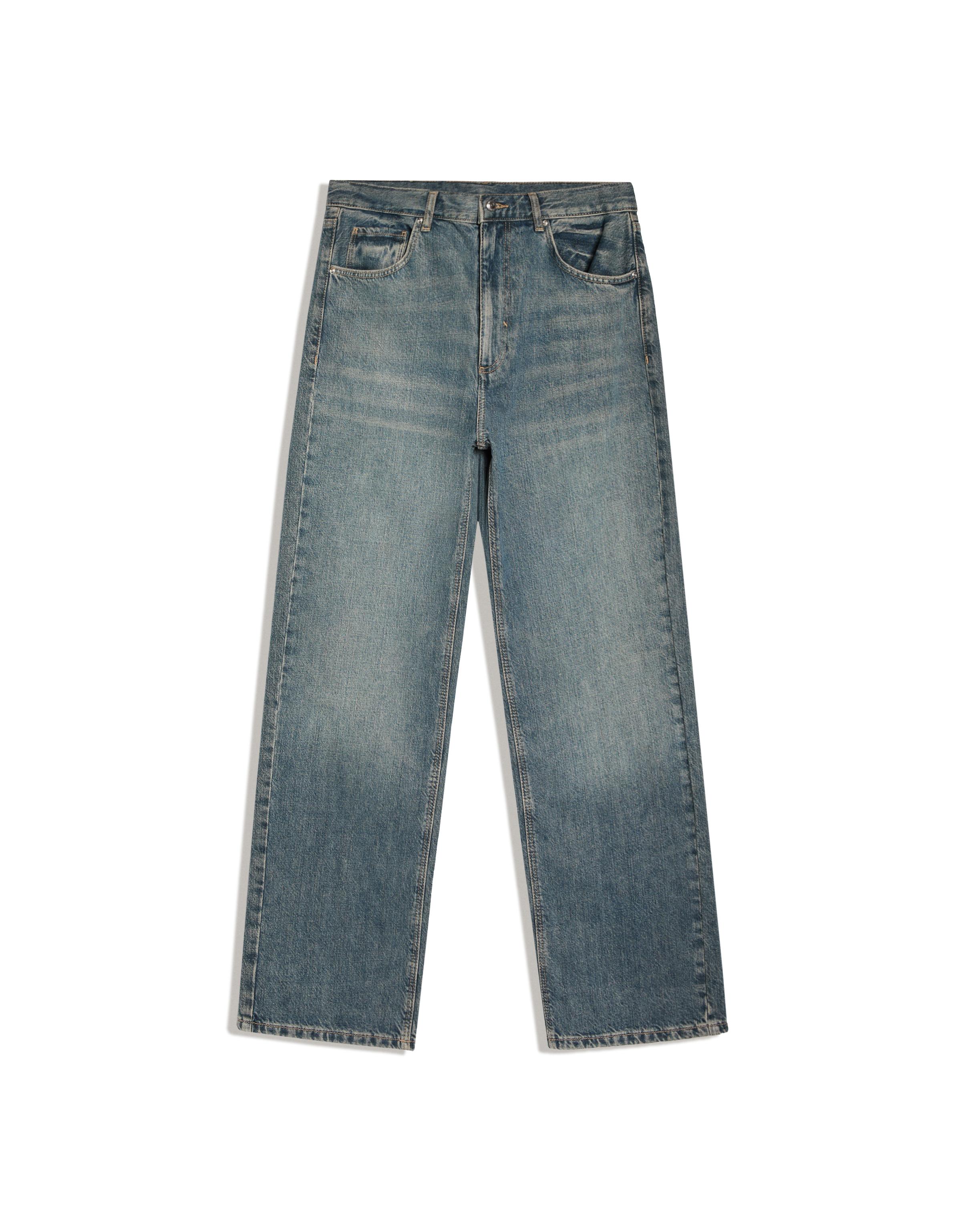Straight baggy jeans — Blue