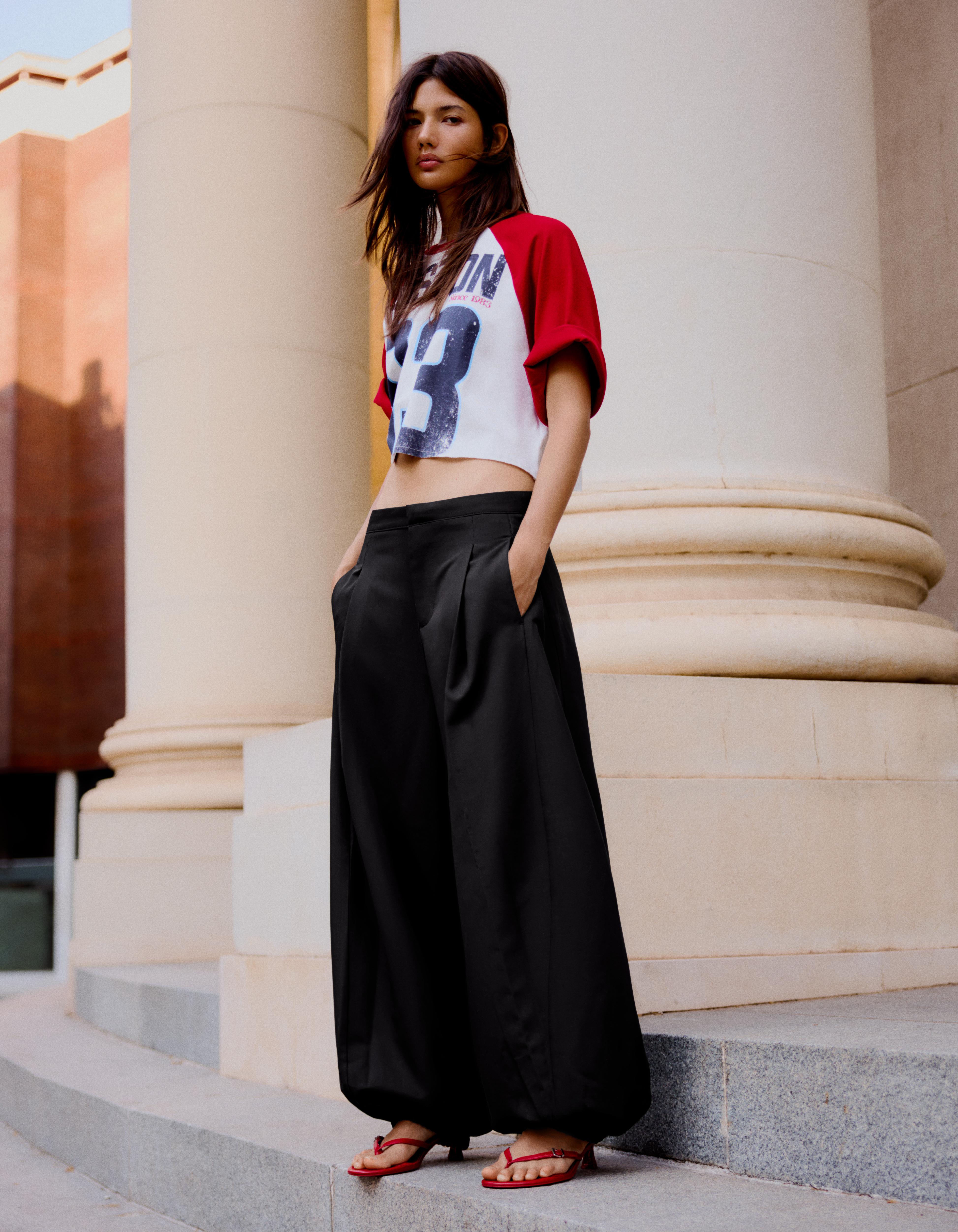 Checked bloomers — Black